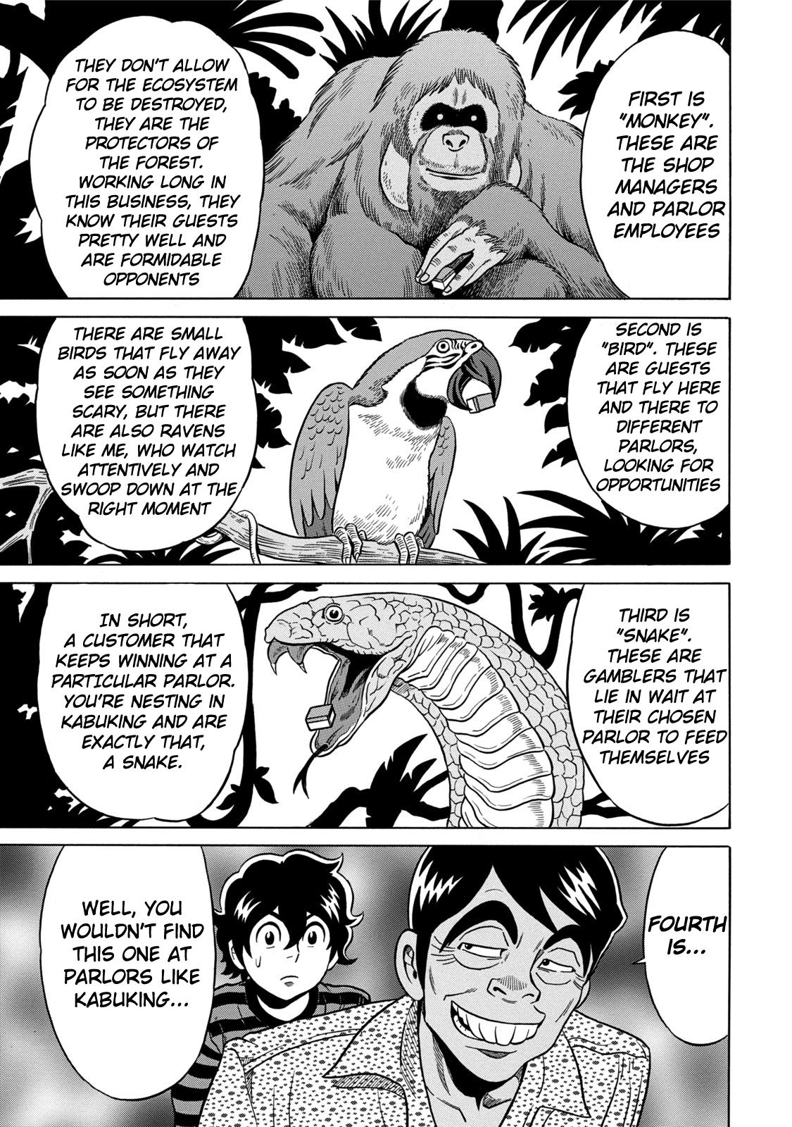 The Prodigy of Iron Calls: Kabukichou Domination Arc Animals of the Forest 第15页