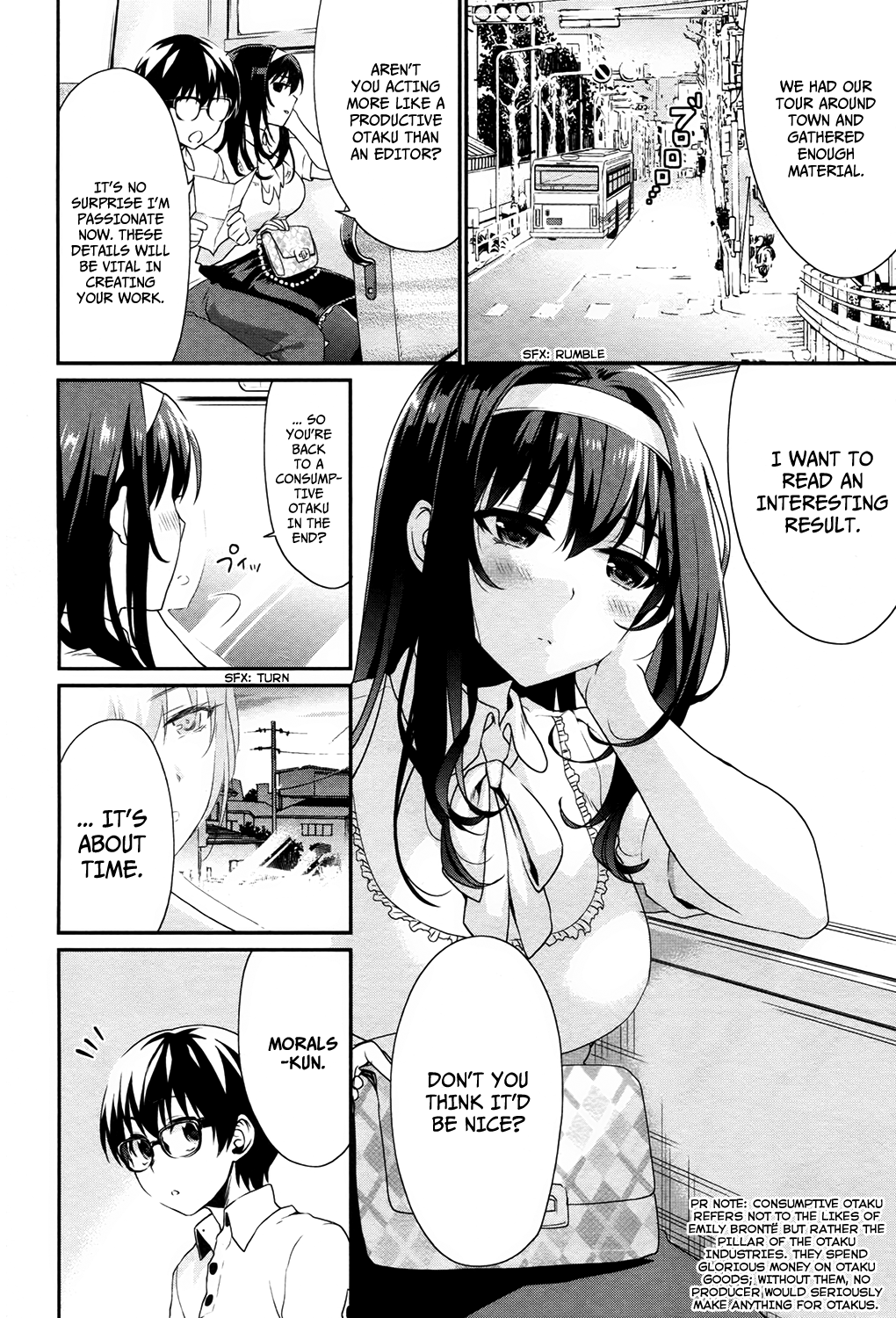 Saenai Kanojo (Heroine) no Sodatekata - Koisuru Metronome Gathering Inspiration With the Editor and Her 第14页