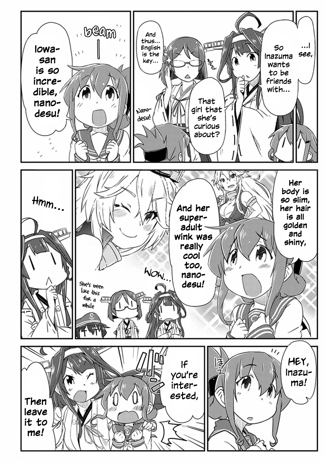 Kantai Collection -KanColle- Anthology Comic Yokosuka Guardian Office Edition Inazuma Wants to Be Friends, Nanodesu! 第4页
