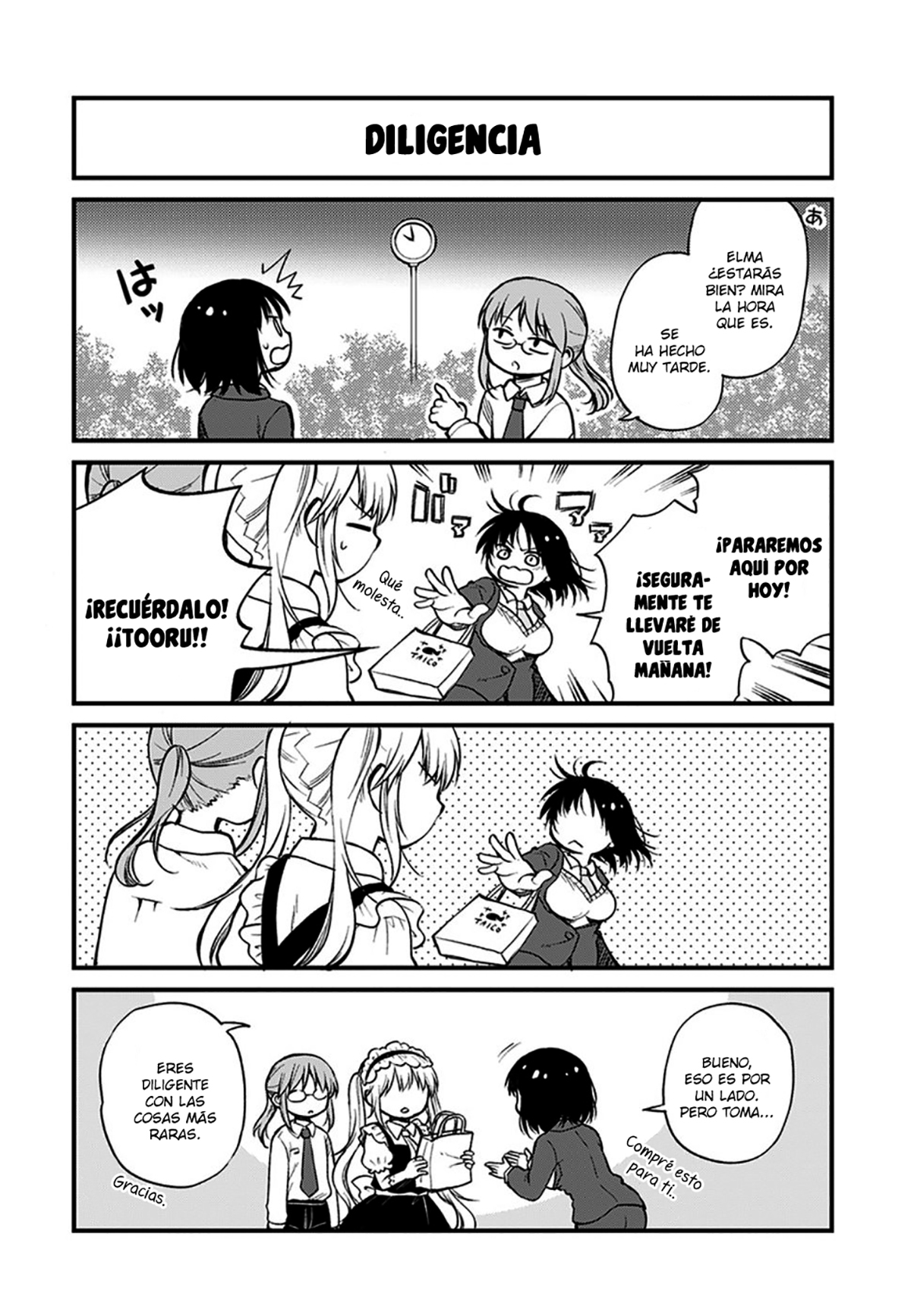 Kobayashi-san Chi no Maid Dragon - Elma OL Nikki Capítulo 1 第13页
