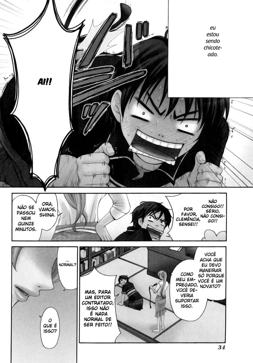Kanojo wa Kannou Shousetsuka Ele é um editor de contos eróticos 第4页