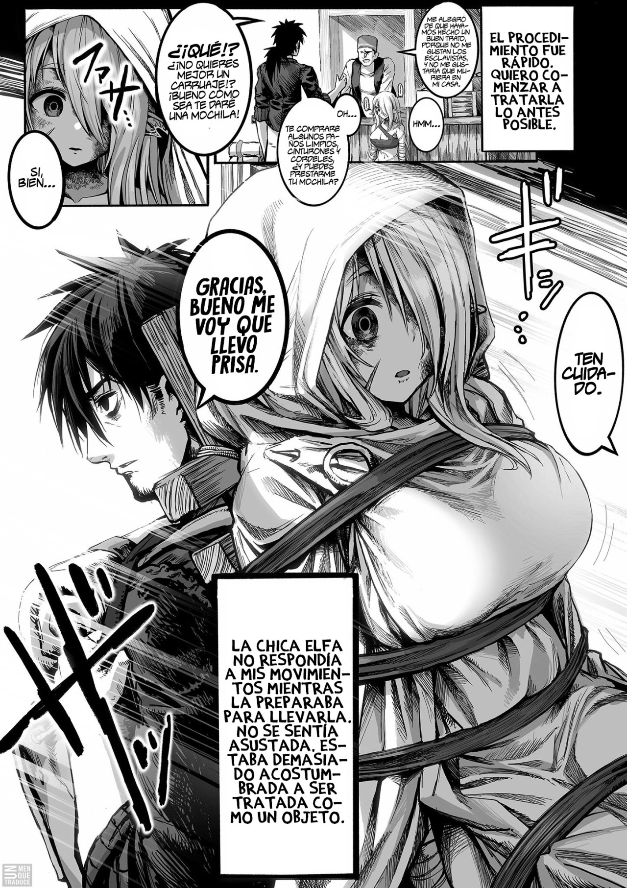 Boroboro no Elf-san wo Shiawase ni Suru Kusuriuri-san (Webcomic) Capítulo 4 第1页