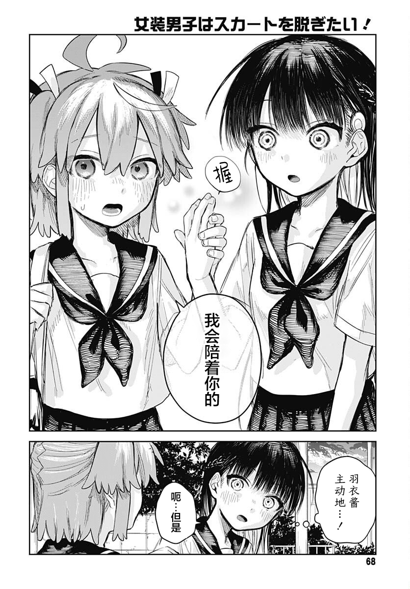 Josou Danshi wa Skirt wo Nugitai! 她与我的肢体接触 第20页
