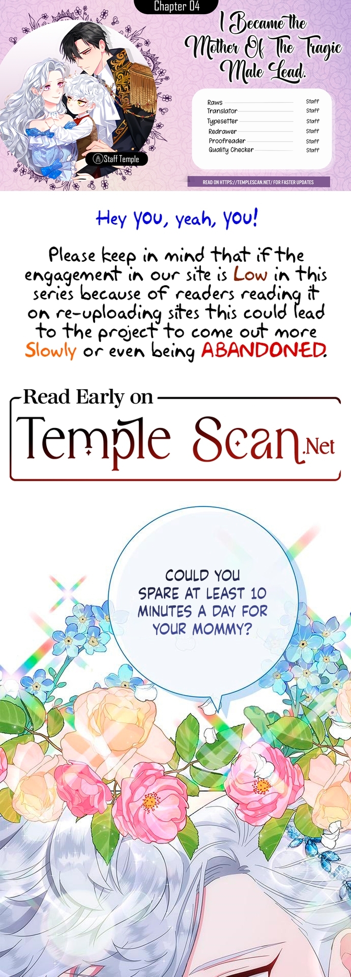 I Became the Mother of the Evil Male Lead Ch. 4 第1页