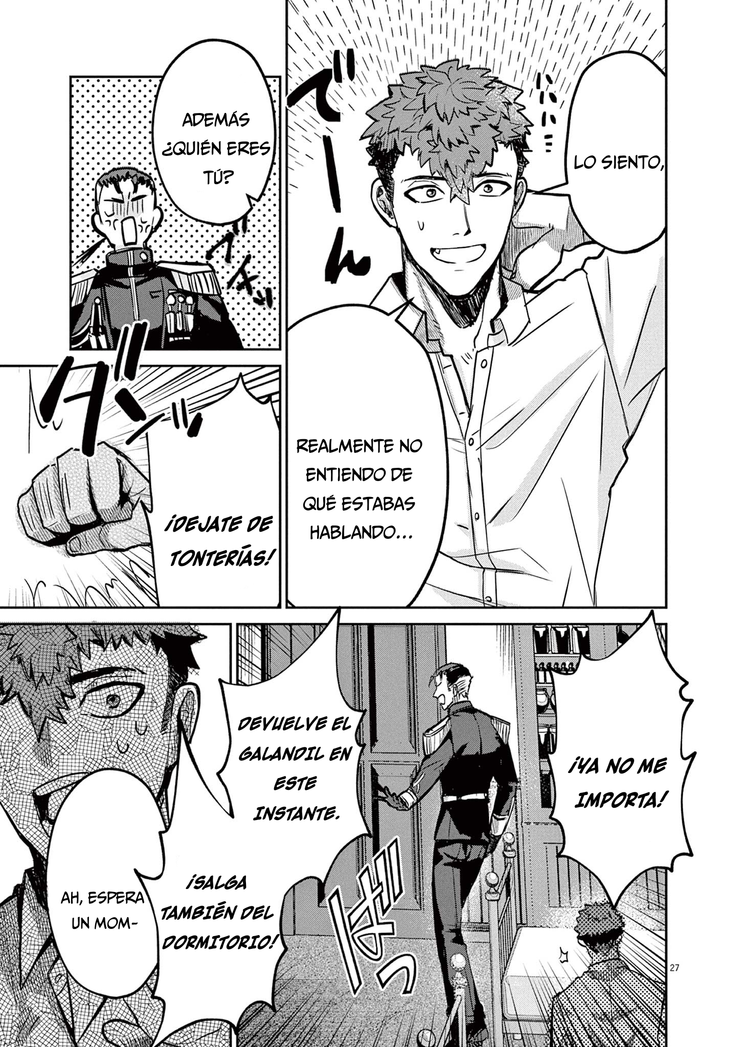 Nichiasa Suki no Otaku ga Akuyaku Seito ni Tenseishita Kekka, Hametsu Flag ga Houkaishiteiku Ken ni Tsuite Cruzando el mundo, he llegado 第27页