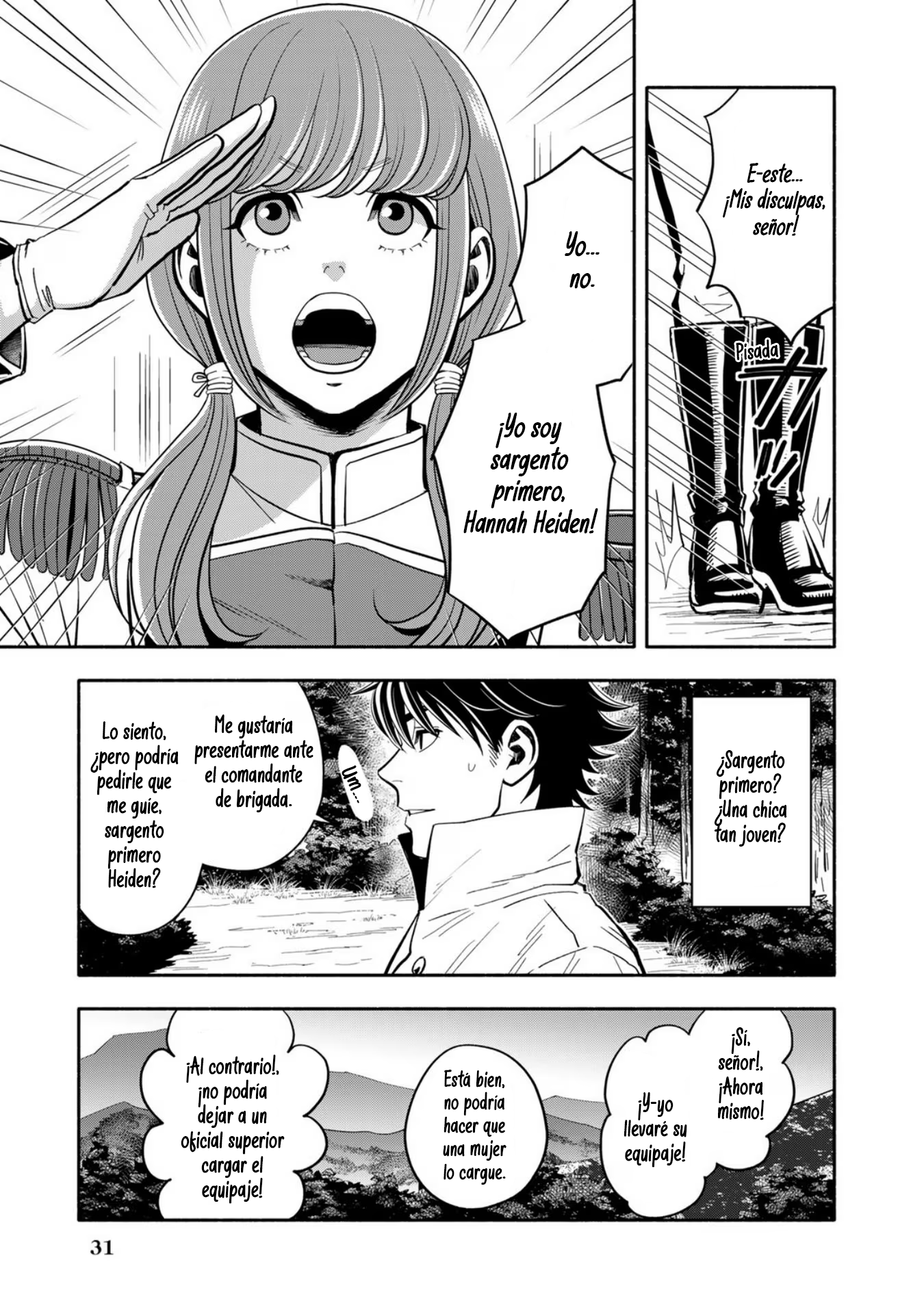 Musket Girls! ~Tensei Sanbou to Senretsu Otome-tachi~ ¡El oficial de personal "La Parca" ha nacido! 第32页
