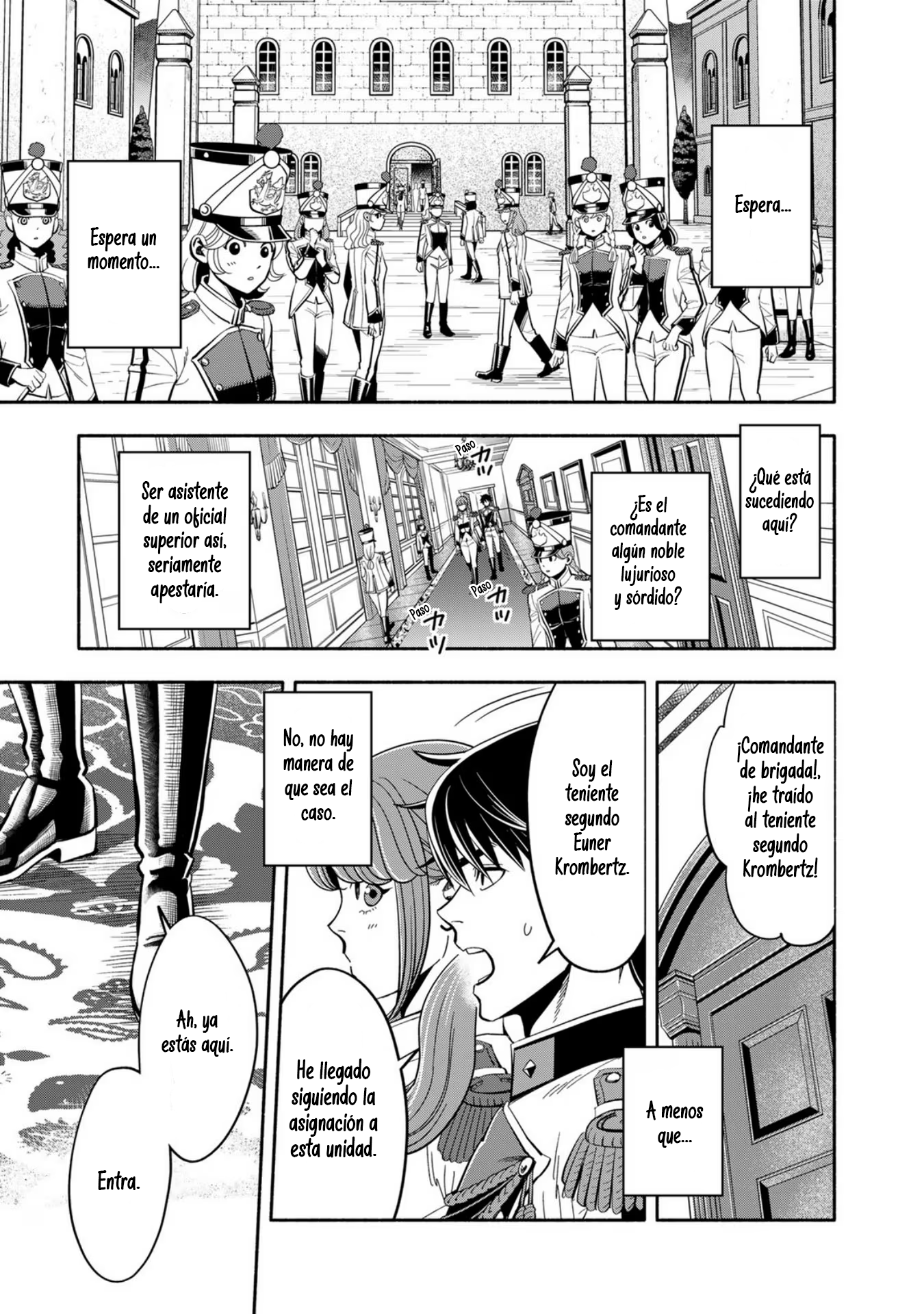 Musket Girls! ~Tensei Sanbou to Senretsu Otome-tachi~ ¡El oficial de personal "La Parca" ha nacido! 第34页