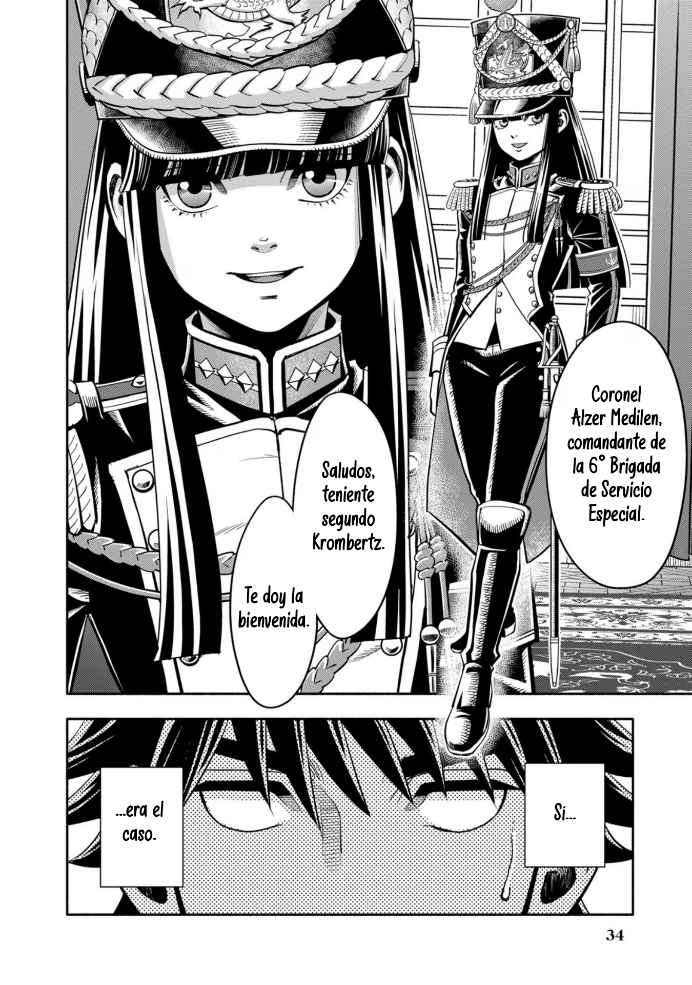 Musket Girls! ~Tensei Sanbou to Senretsu Otome-tachi~ ¡El oficial de personal "La Parca" ha nacido! 第35页