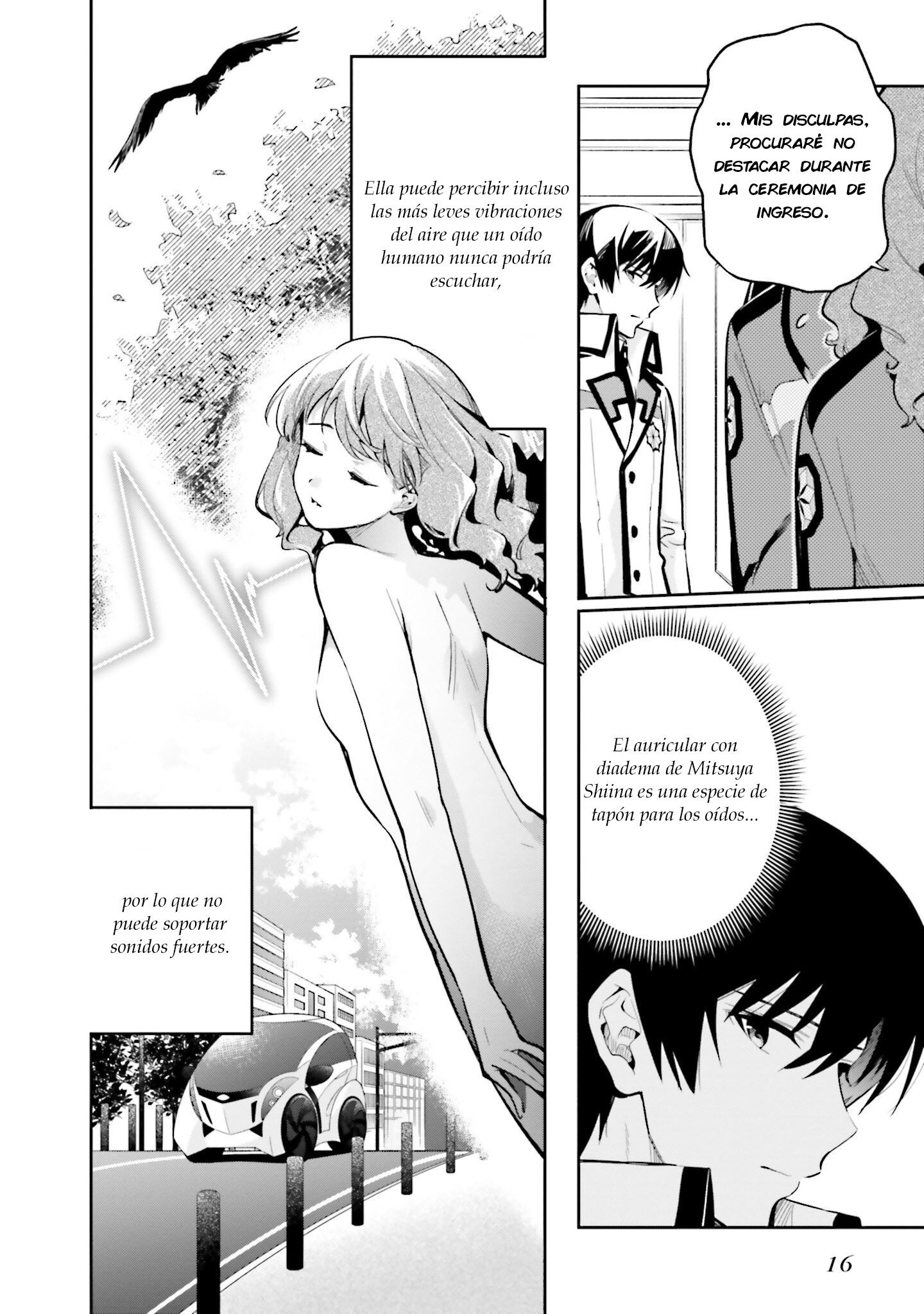 Mahouka Koukou no Rettousei - Douran no Joshou-hen Representante de los nuevos estudiantes 第17页
