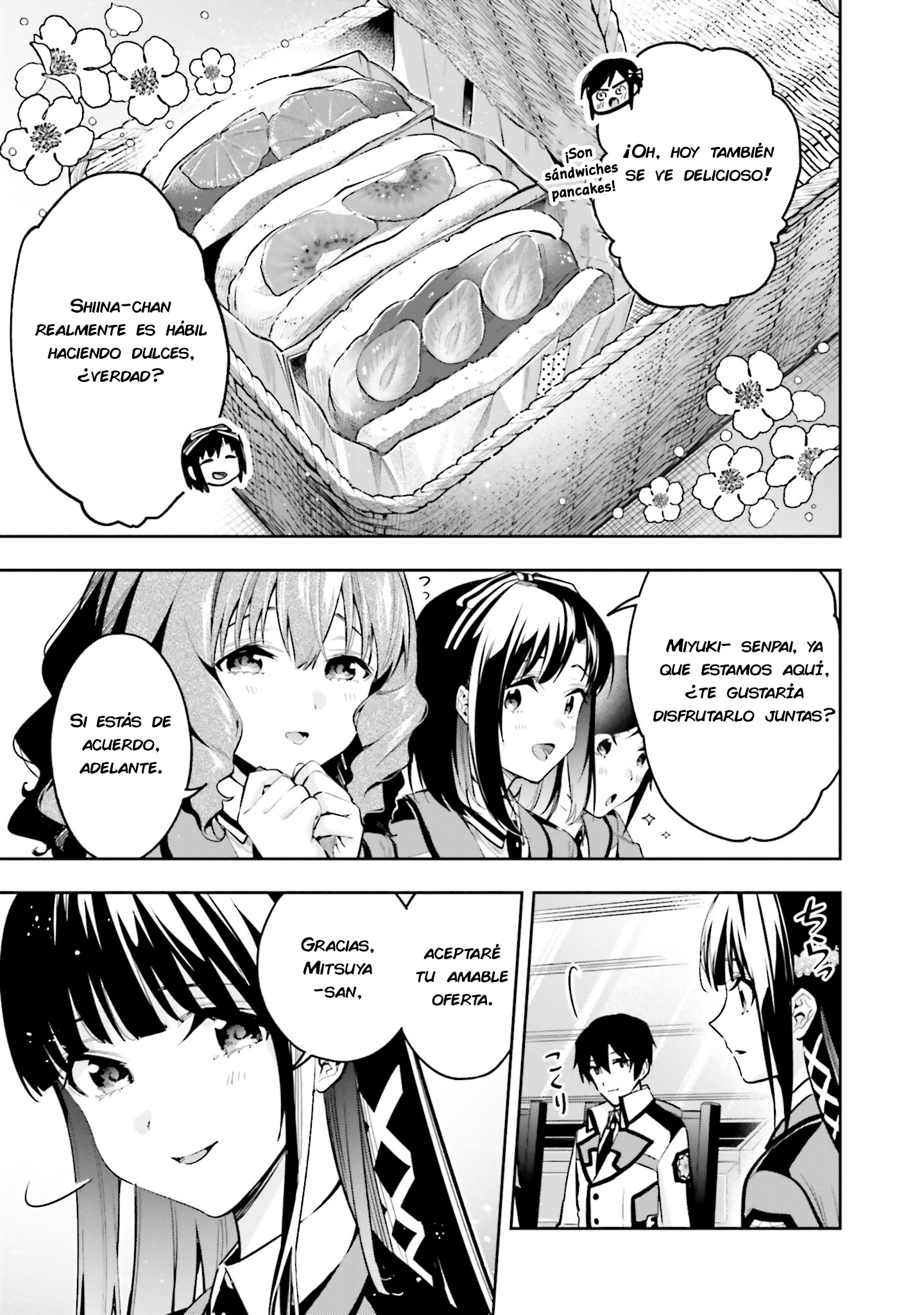 Mahouka Koukou no Rettousei - Douran no Joshou-hen Representante de los nuevos estudiantes 第22页