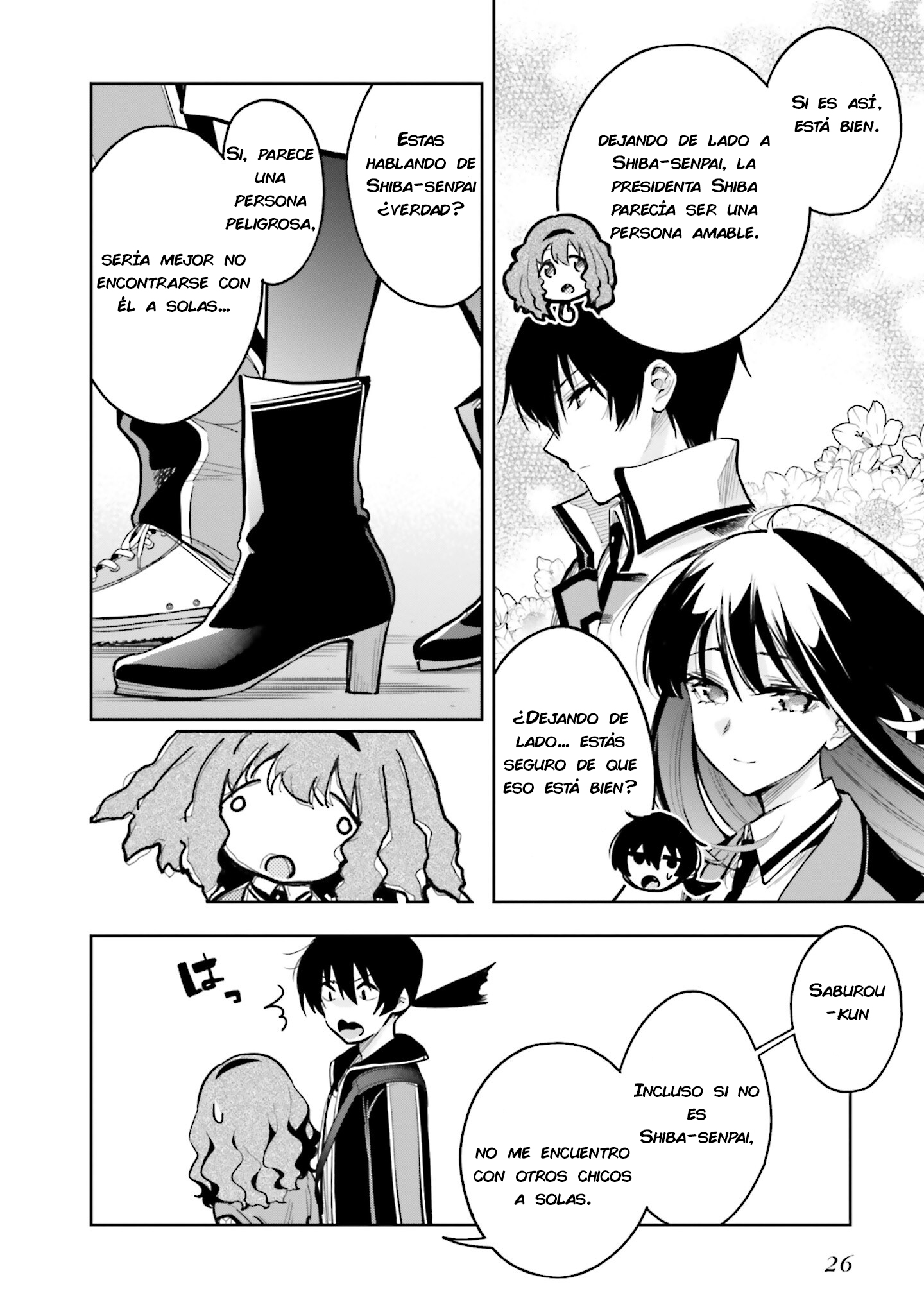Mahouka Koukou no Rettousei - Douran no Joshou-hen Representante de los nuevos estudiantes 第27页
