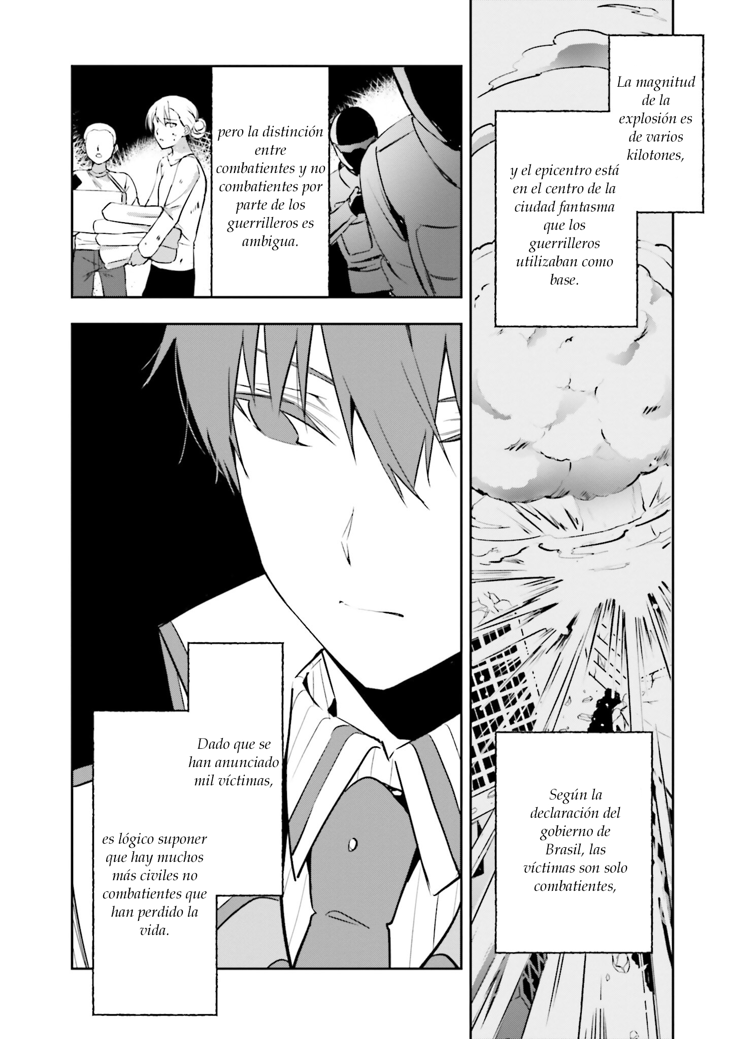 Mahouka Koukou no Rettousei - Douran no Joshou-hen Representante de los nuevos estudiantes 第9页