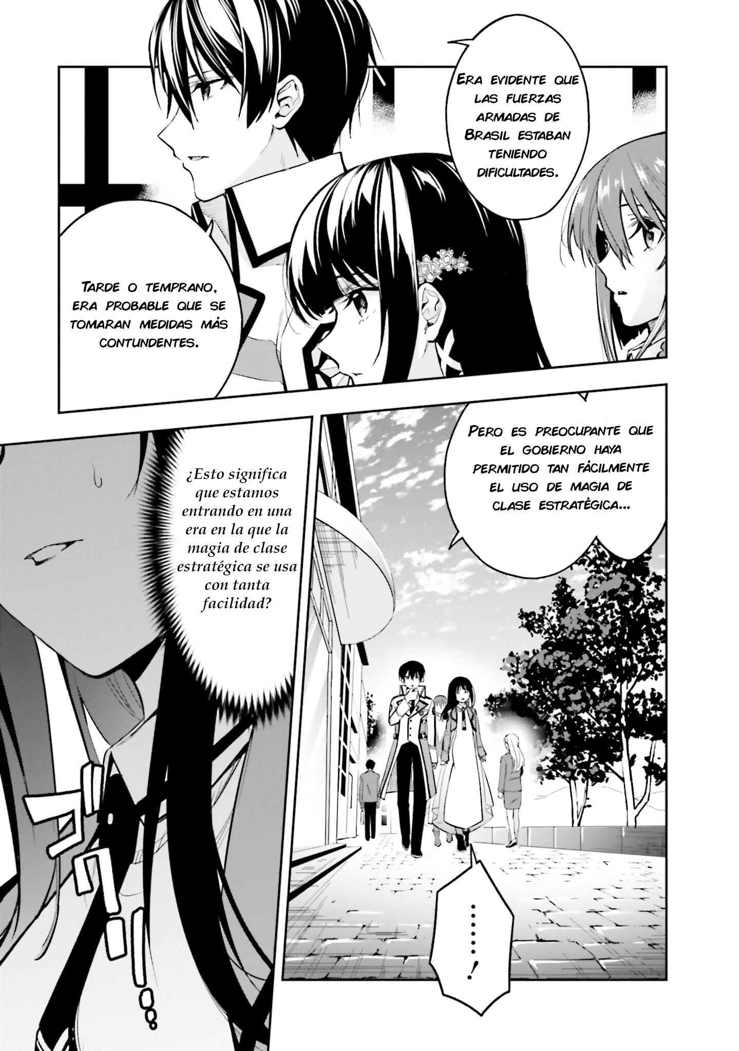 Mahouka Koukou no Rettousei - Douran no Joshou-hen Representante de los nuevos estudiantes 第10页