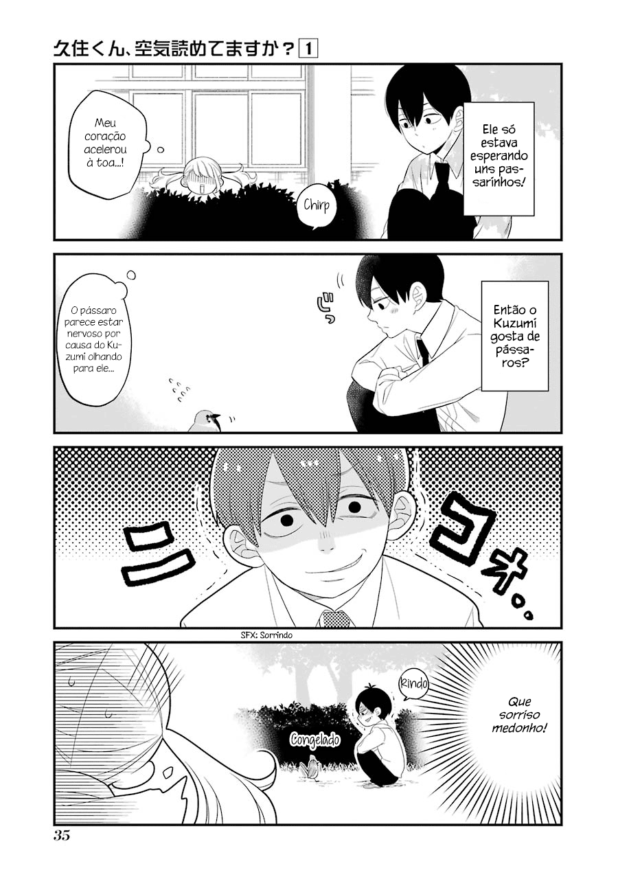 Kuzumi-kun, Can't You Read the Room? Seu sorriso 第13页