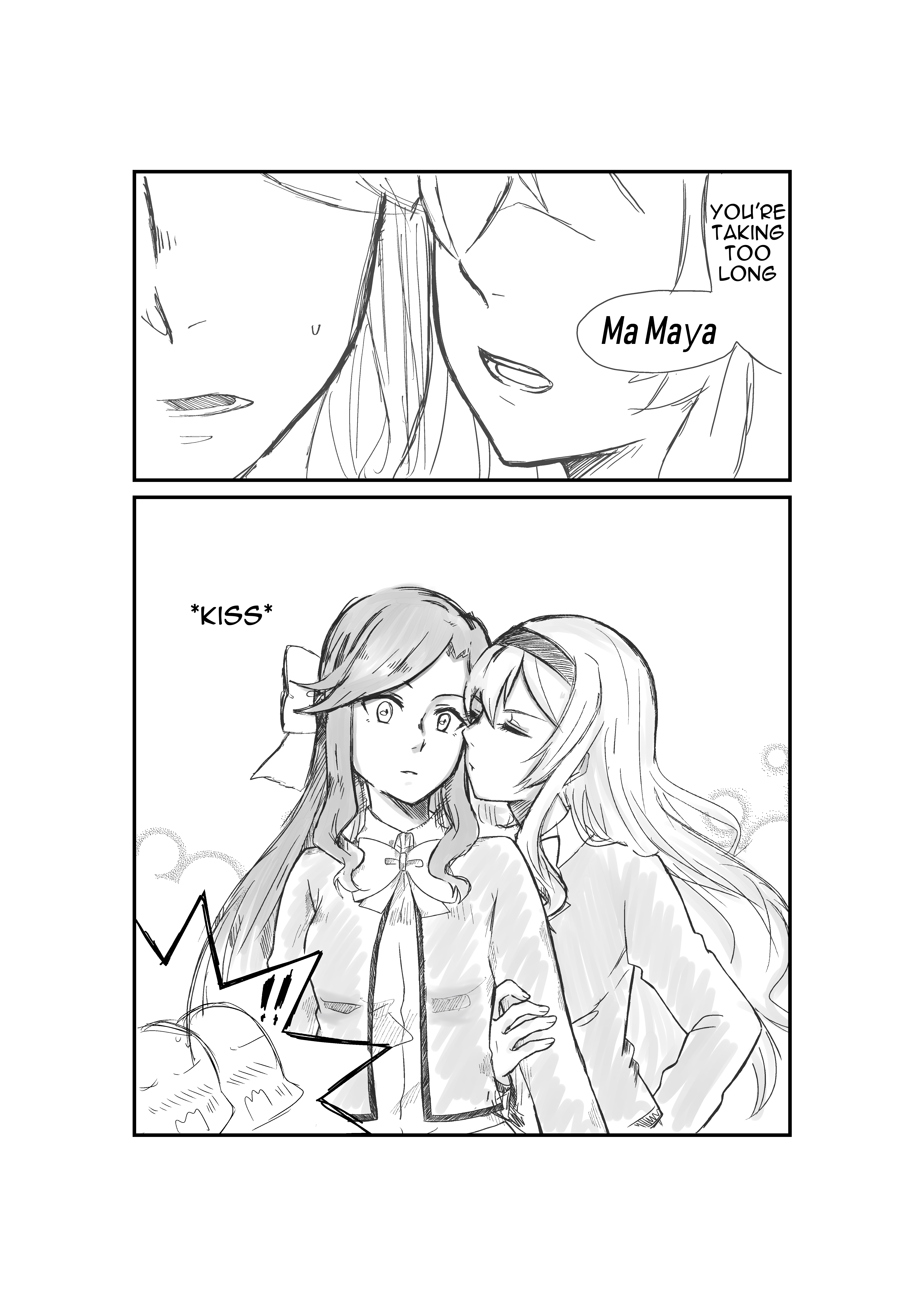 Shoujo Kageki Revue Starlight - Maya and Claudine (MayaKuro) Short Comics Compilation (Doujinshi) Claudine's Jealousy 第4页