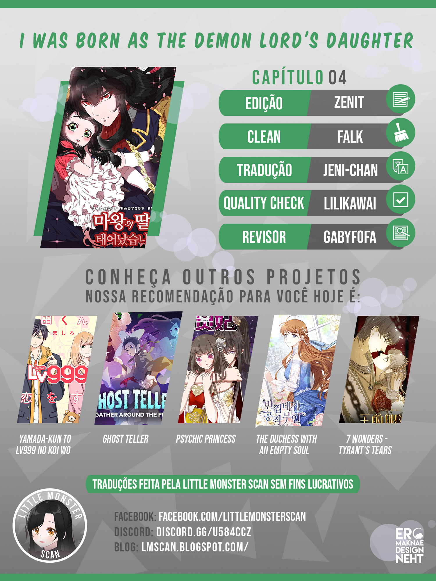 The Adventures of a Demon King's Daughter Vol. 1 Ch. 4 第1页
