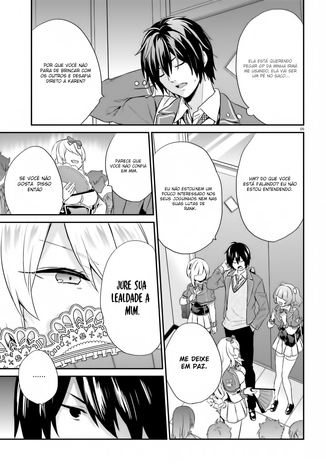 Jishou F-Rank no Oniisama ga Game de Hyouka sareru Gakuen no Chouten ni Kunrin suru Sou desu yo? Vol. 1 Ch. 4 第7页