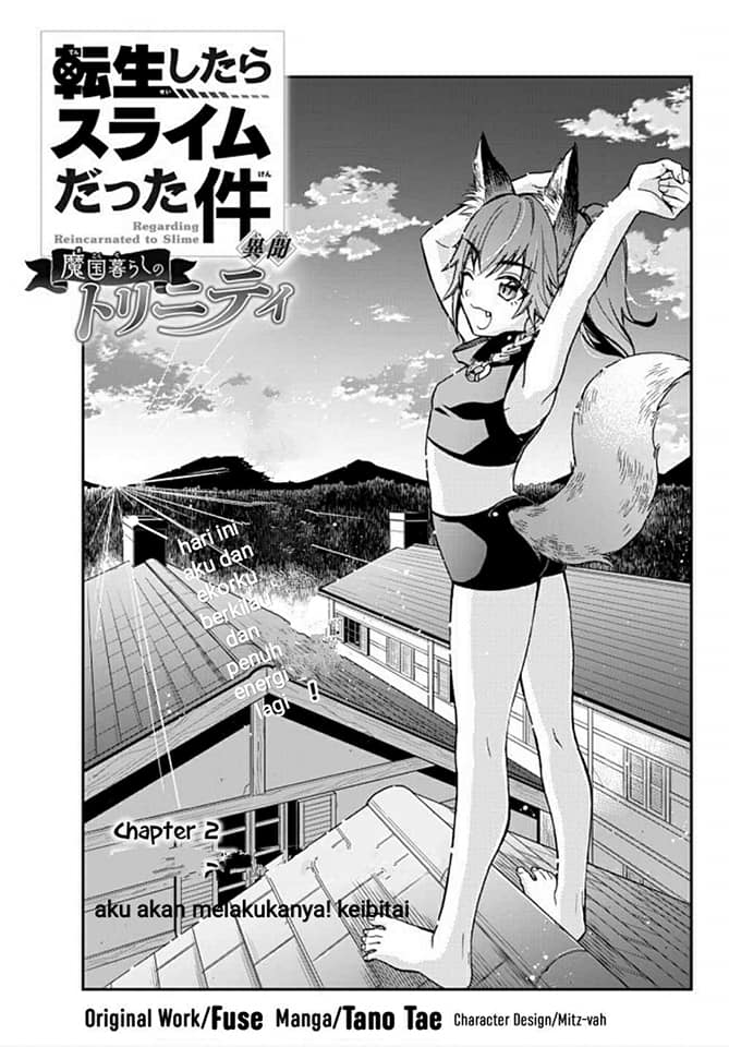 Tensei Shitara Slime Datta Ken: Ibun - Makoku Kurashi no Trinity [Tempest true velgrynd]Aku akan melakukannya! Karya Keibitai! 第2页