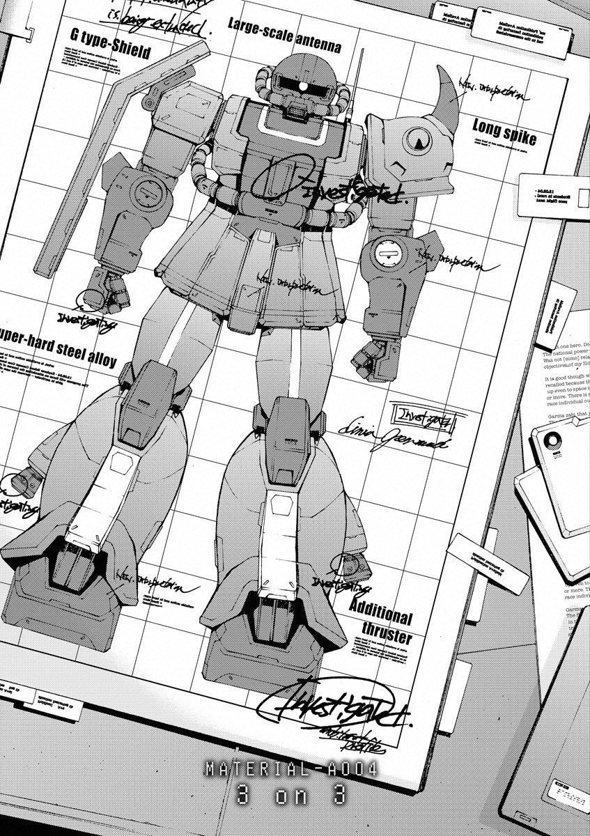 Mobile Suit Gundam MSV-R - Return of Johnny Ridden 3 ON 3 第1页