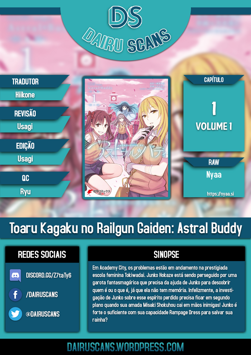 Toaru Kagaku no Railgun Gaiden - Astral Buddy 第1页