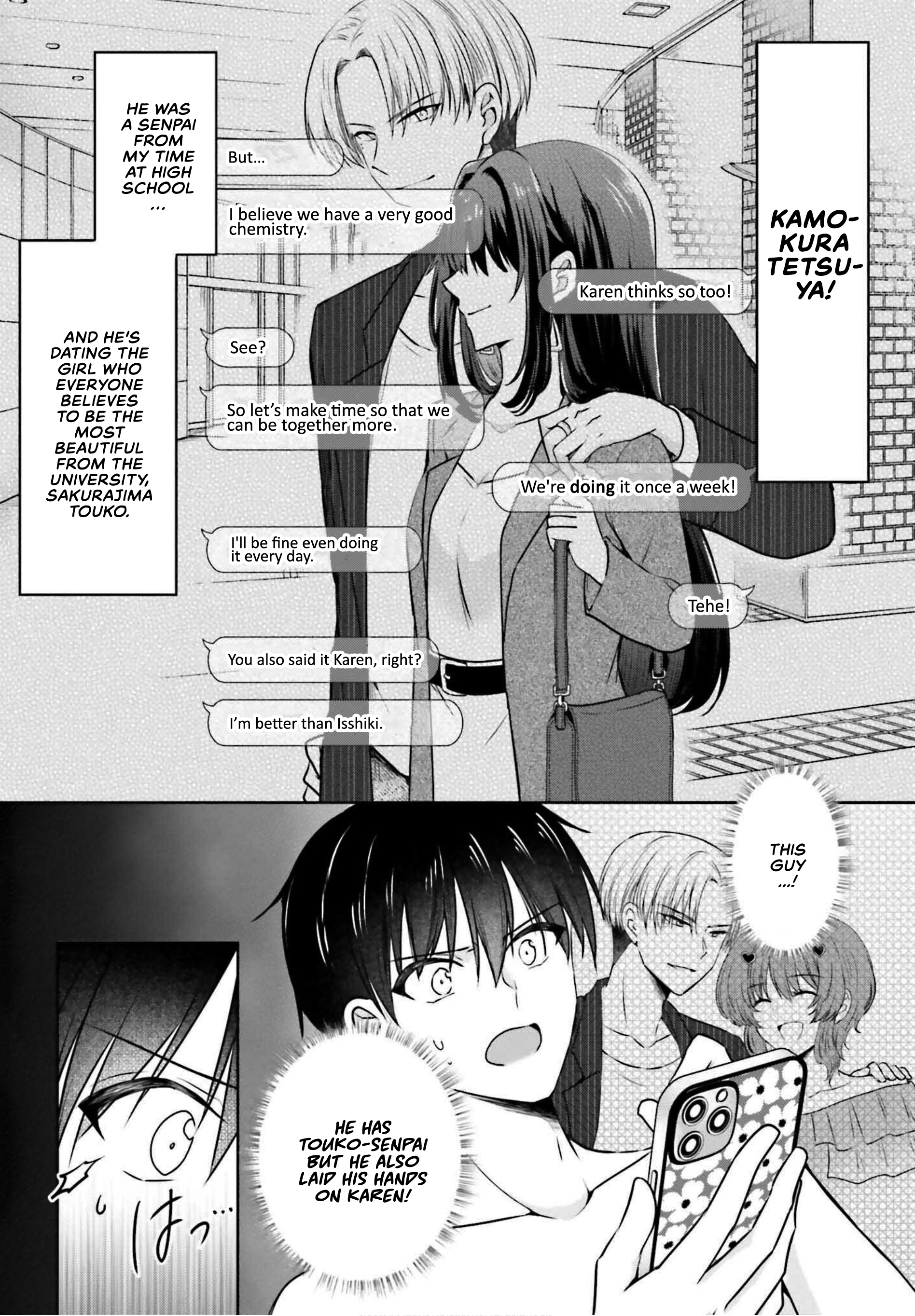 Kanojo ga Senpai ni NTR-reta node, Senpai no Kanojo wo NTR-masu My Girlfriend Had an Affair with Senpai 第9页