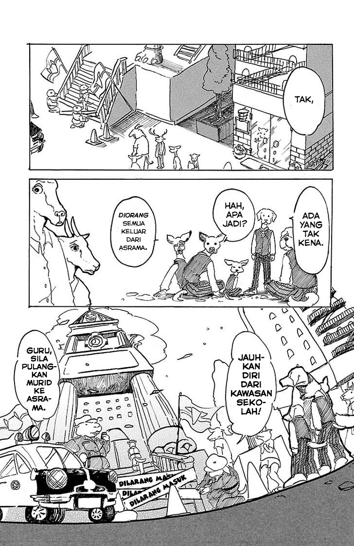 BEASTARS Kala Bulan Purnama, Kutiba Menanya Khabar 第14页