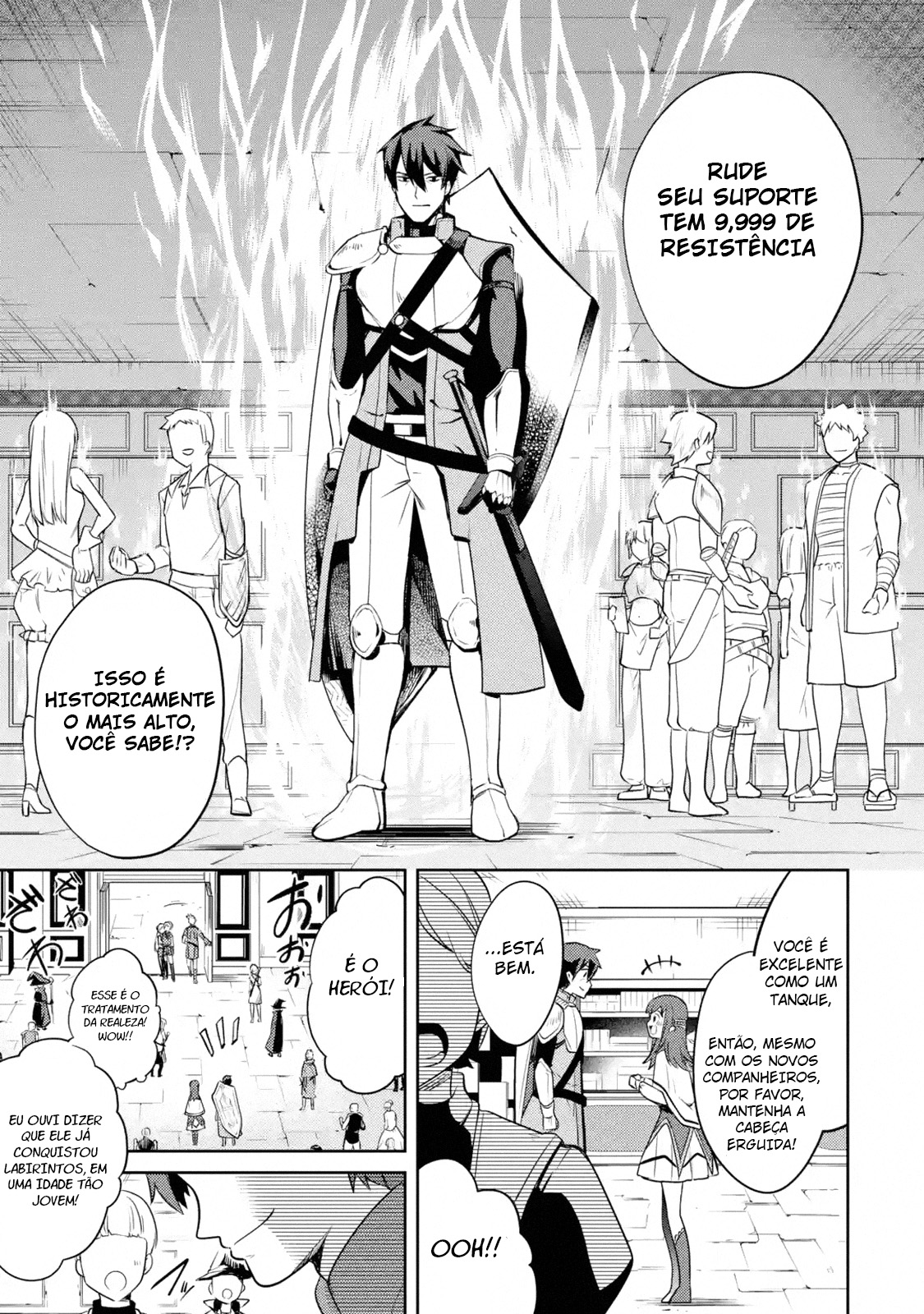 Saikyou Tank no Meikyuu Kouryaku ~Tairyoku 9999 no Rare Skill-mochi Tank, Yuusha Party wo Tsuihou Sareru~ Vol. 1 Ch. 1.1 第11页