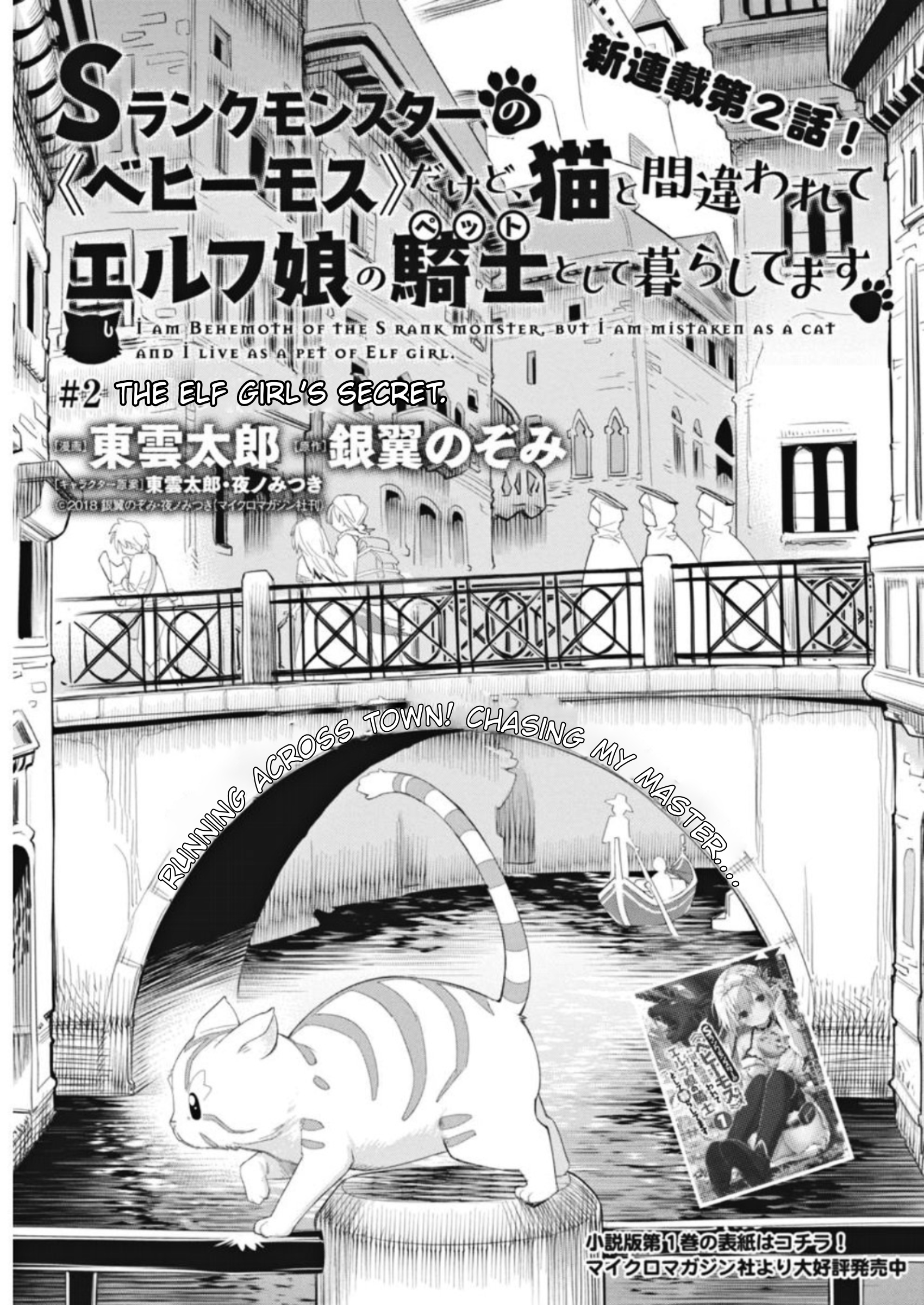 S-Rank Monster no "Behemoth" dakedo, Neko to Machigawarete Elf Musume no Pet to Shite Kurashitemasu The Elf Girl's Secret 第1页
