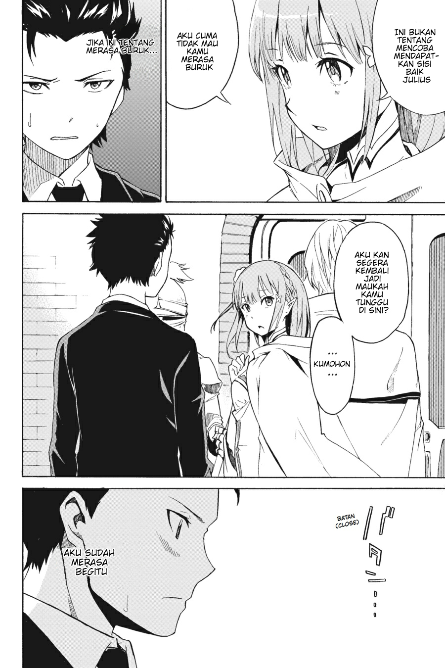 Re:Zero kara Hajimeru Isekai Seikatsu: Dai 3-shou—Truth of Zero Pagi Hari Yang Damai 第34页