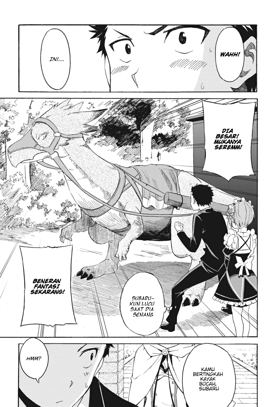 Re:Zero kara Hajimeru Isekai Seikatsu: Dai 3-shou—Truth of Zero Pagi Hari Yang Damai 第8页