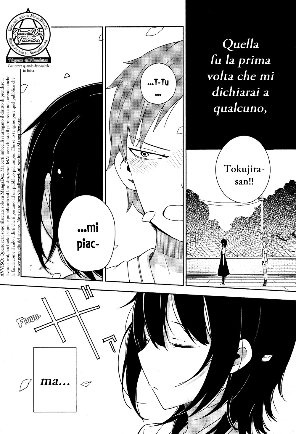 Ookami Shounen wa Kyou mo Uso o Kasaneru 1° Contatto 第8页