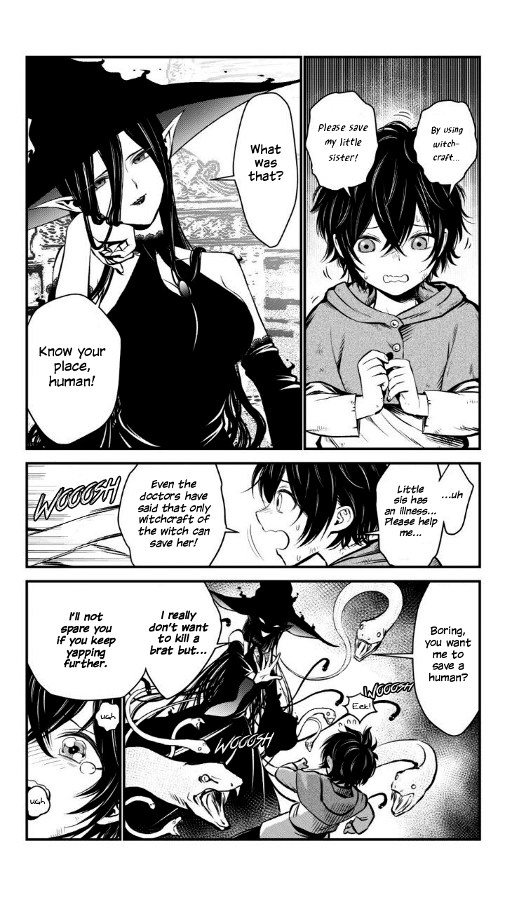The Witch's Dealings with a Boy 第1页