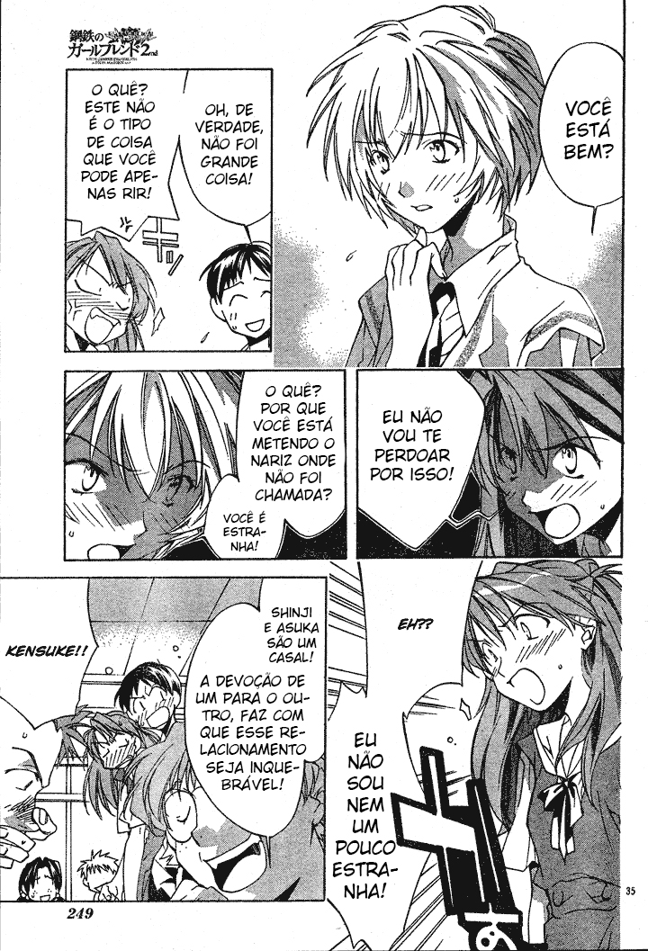 Neon Genesis Evangelion: Angelic Days A estudante transferida 第45页