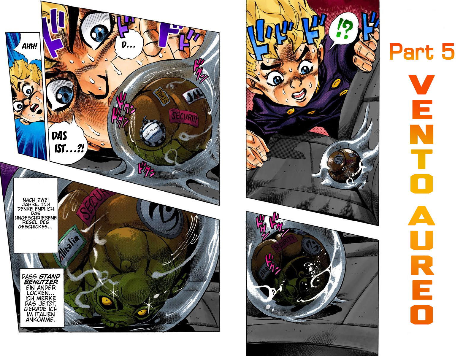 JoJo no Kimyou na Bouken Part 5: Ougon no Kaze (Official Colored) Gold Erfahrung - Teil 1 第13页
