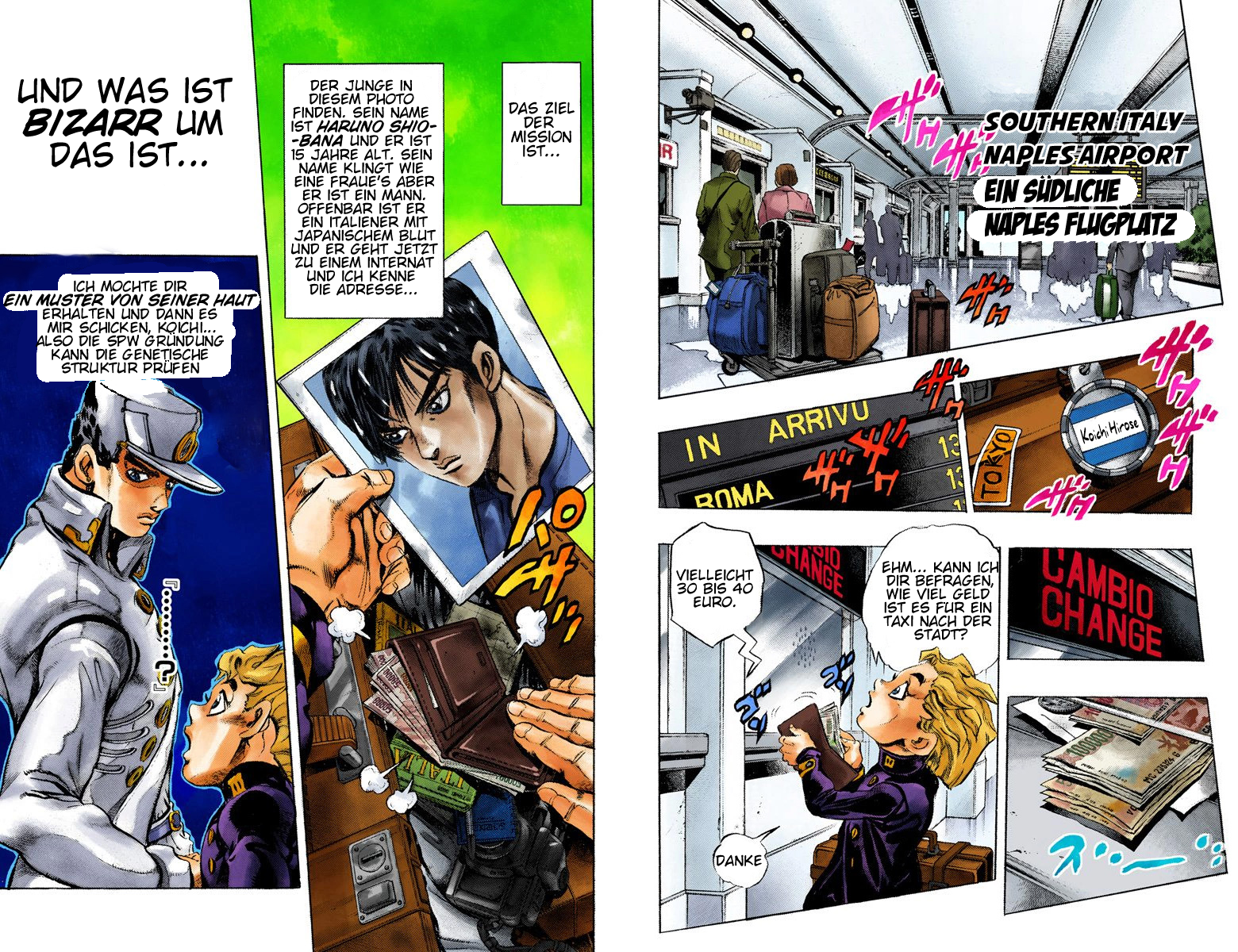 JoJo no Kimyou na Bouken Part 5: Ougon no Kaze (Official Colored) Gold Erfahrung - Teil 1 第5页