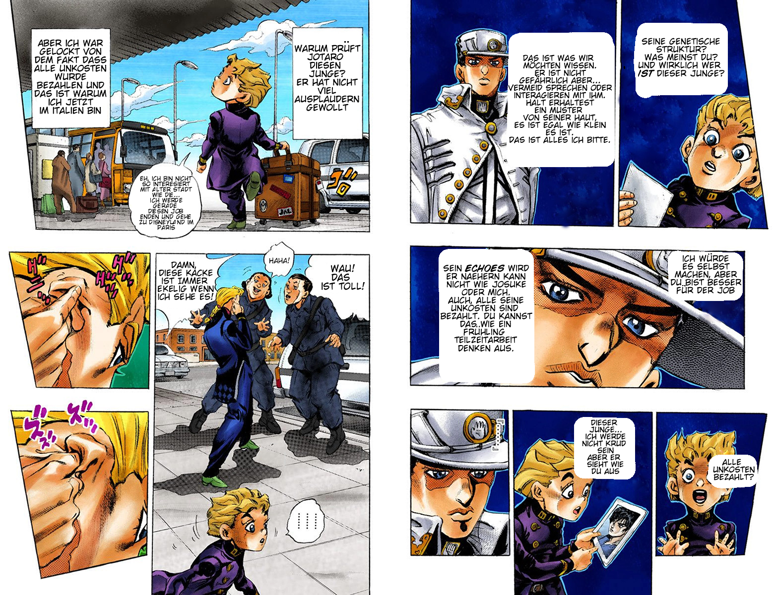 JoJo no Kimyou na Bouken Part 5: Ougon no Kaze (Official Colored) Gold Erfahrung - Teil 1 第6页