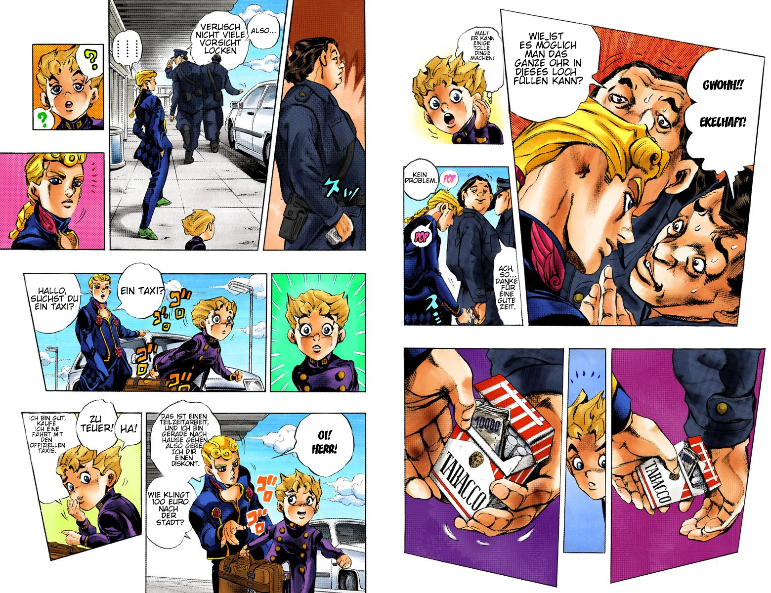 JoJo no Kimyou na Bouken Part 5: Ougon no Kaze (Official Colored) Gold Erfahrung - Teil 1 第7页
