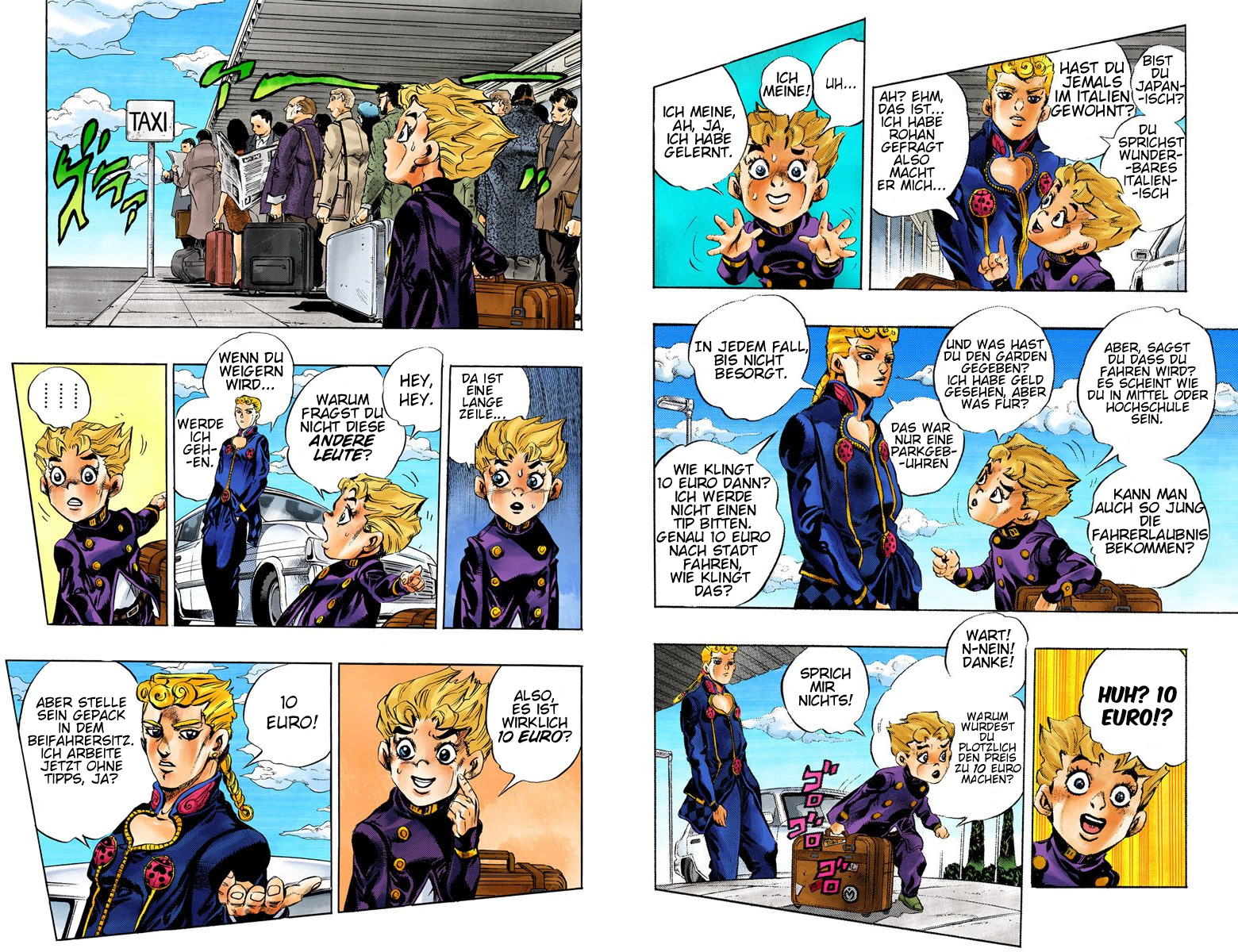 JoJo no Kimyou na Bouken Part 5: Ougon no Kaze (Official Colored) Gold Erfahrung - Teil 1 第8页