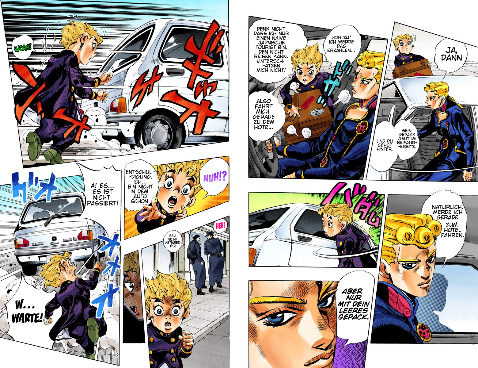 JoJo no Kimyou na Bouken Part 5: Ougon no Kaze (Official Colored) Gold Erfahrung - Teil 1 第9页