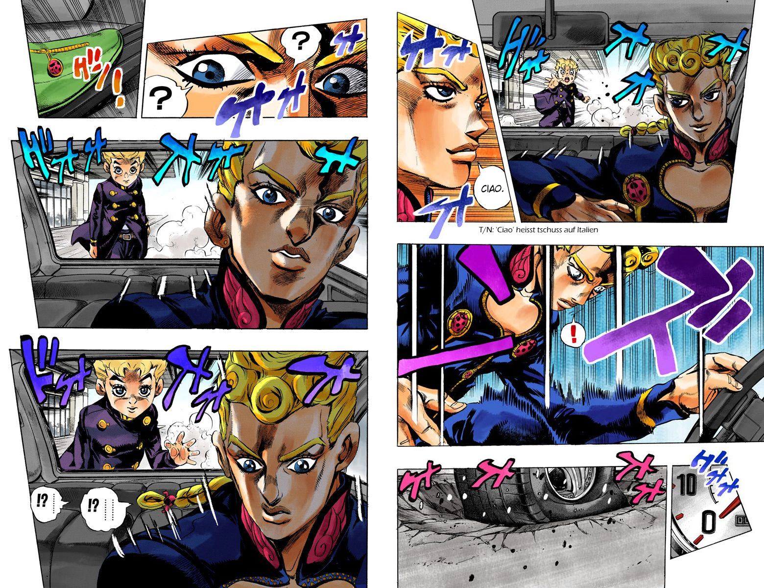 JoJo no Kimyou na Bouken Part 5: Ougon no Kaze (Official Colored) Gold Erfahrung - Teil 1 第10页
