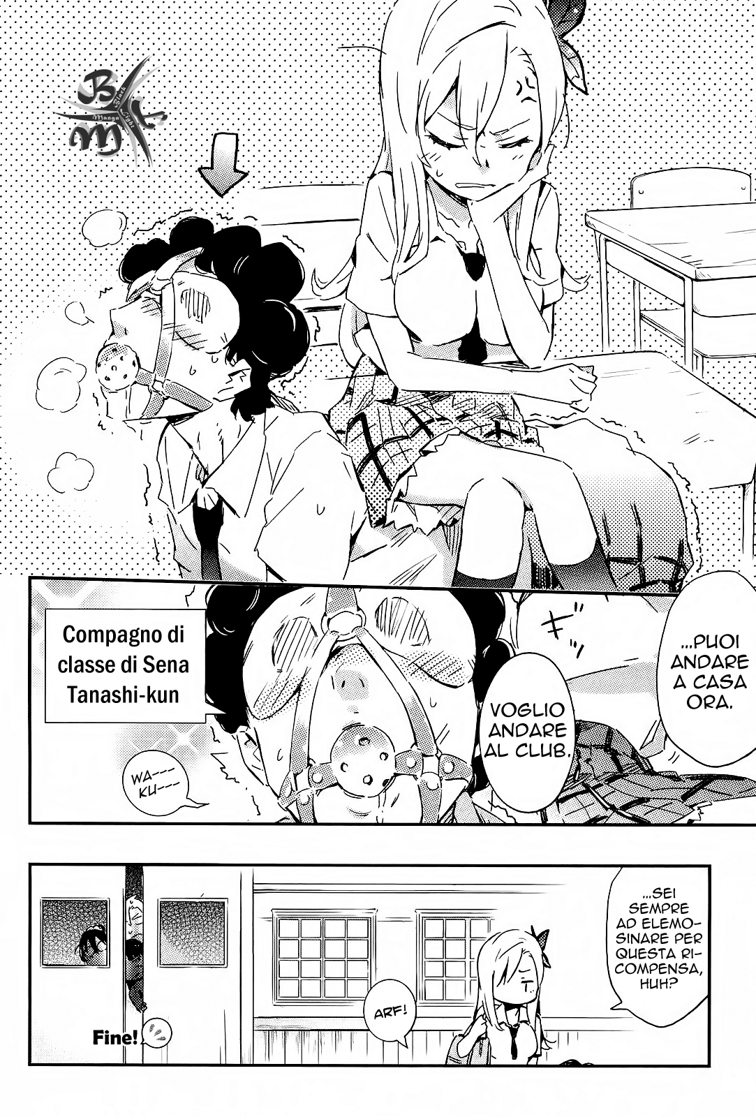 Boku wa Tomodachi ga Sukunai - Koushiki Anthology Comic Io, lo schiavo e i giorni tristi 第6页
