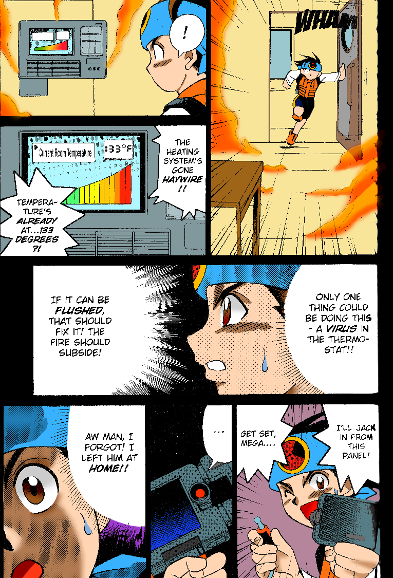 Mega Man Battle Network Battle in the new century (colored) 第23页