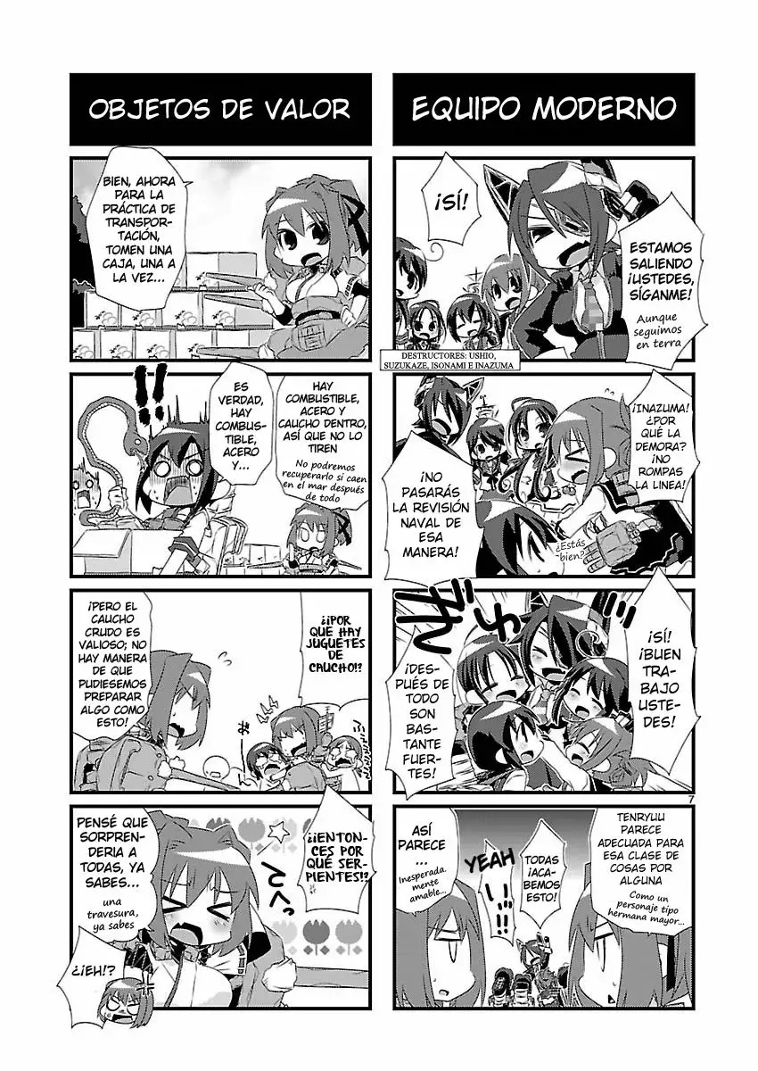 Kantai Collection -KanColle- 4-koma Comic: Fubuki, Ganbarimasu! Vol. 1 Ch. 6 第7页