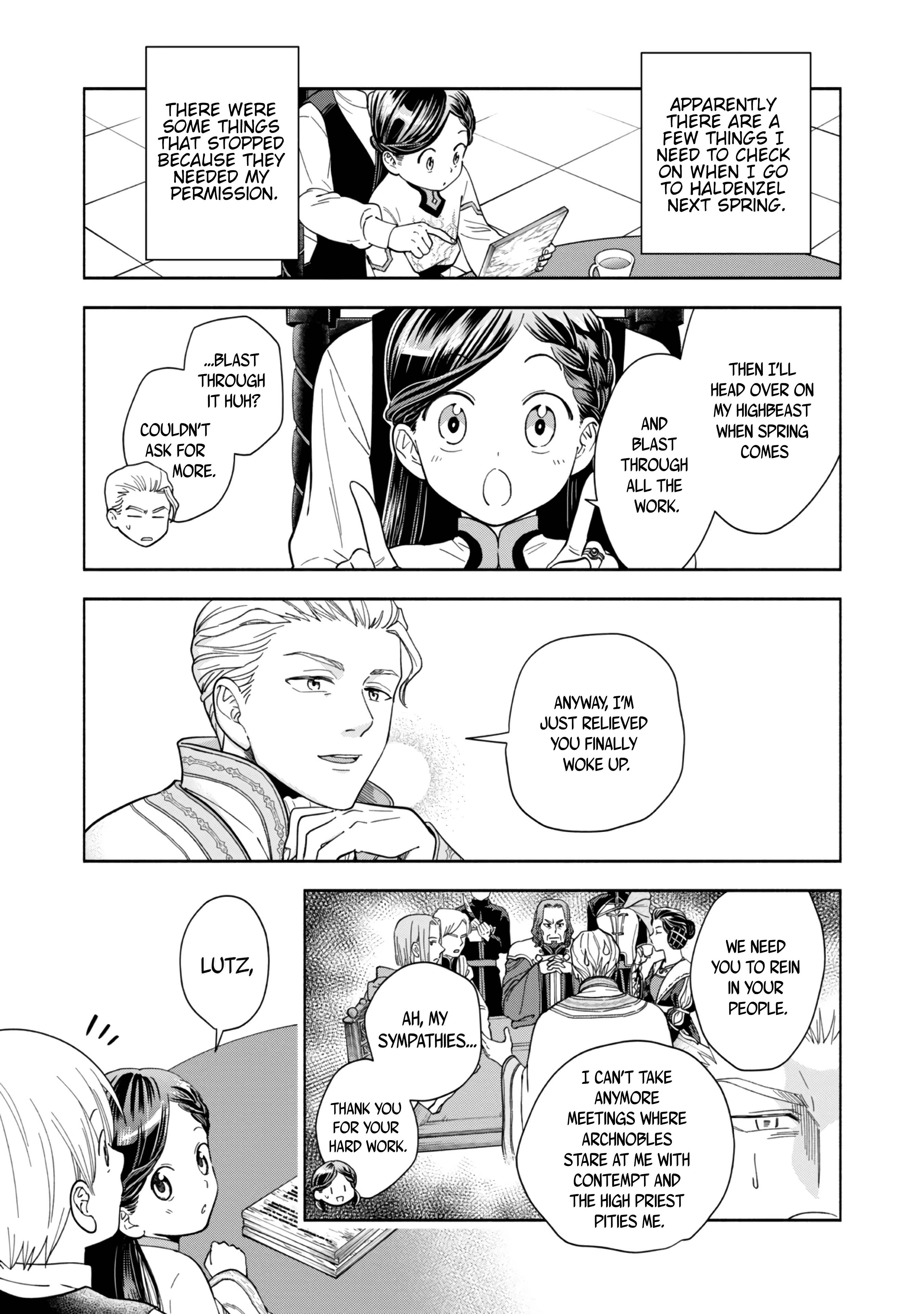 Honzuki no Gekokujou: Shisho ni Naru tame ni wa Shudan o Erandeiraremasen—Dai-4 Bu: Kizokuin no Toshokan o Sukuitai! Just Call Me Urashima Taro! 第52页