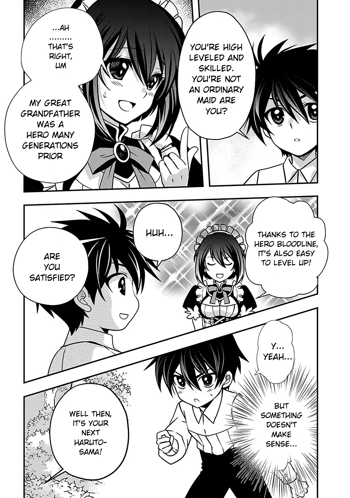 Level 1 no Saikyou Kenja: Noroi de Saikakyuu Mahou shika Tsukaenai kedo, Kami no Kanchigai no Mugen no Maryoku o Te ni Ire Saikyou ni My personal maid was the great-grandchild of the hero 第17页