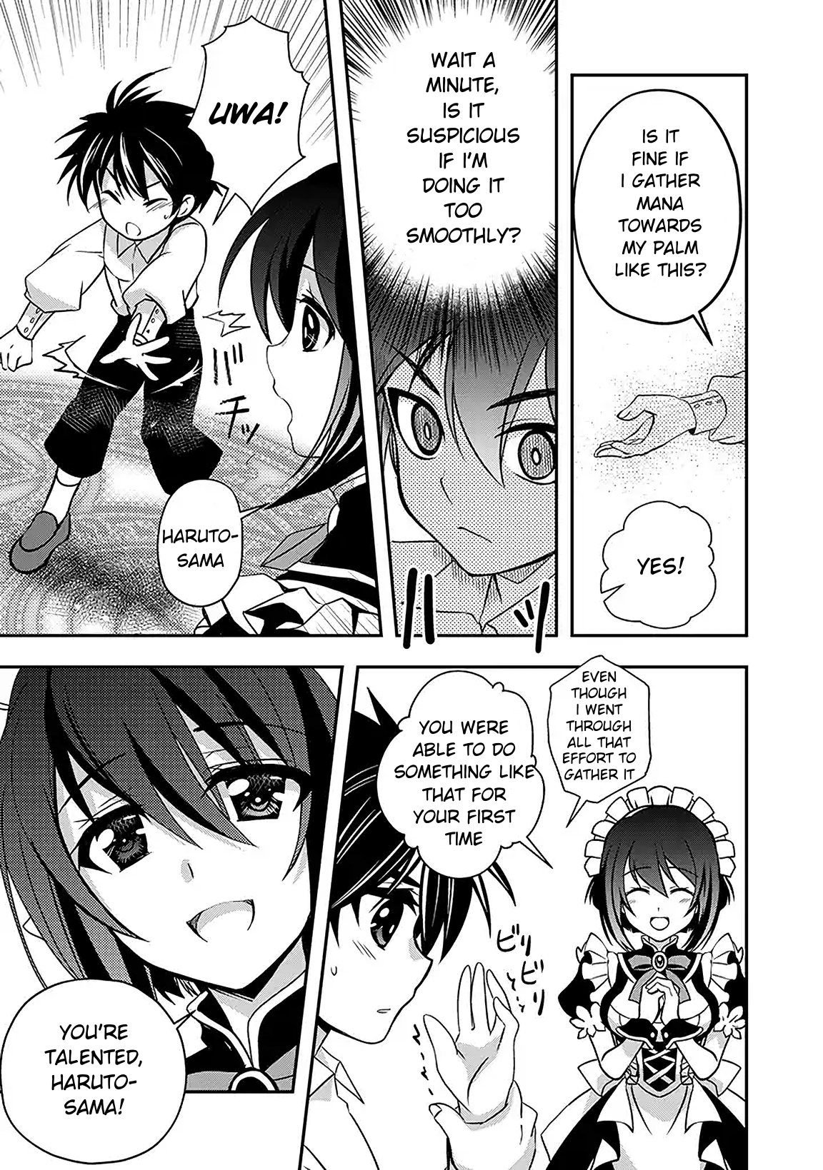 Level 1 no Saikyou Kenja: Noroi de Saikakyuu Mahou shika Tsukaenai kedo, Kami no Kanchigai no Mugen no Maryoku o Te ni Ire Saikyou ni My personal maid was the great-grandchild of the hero 第19页