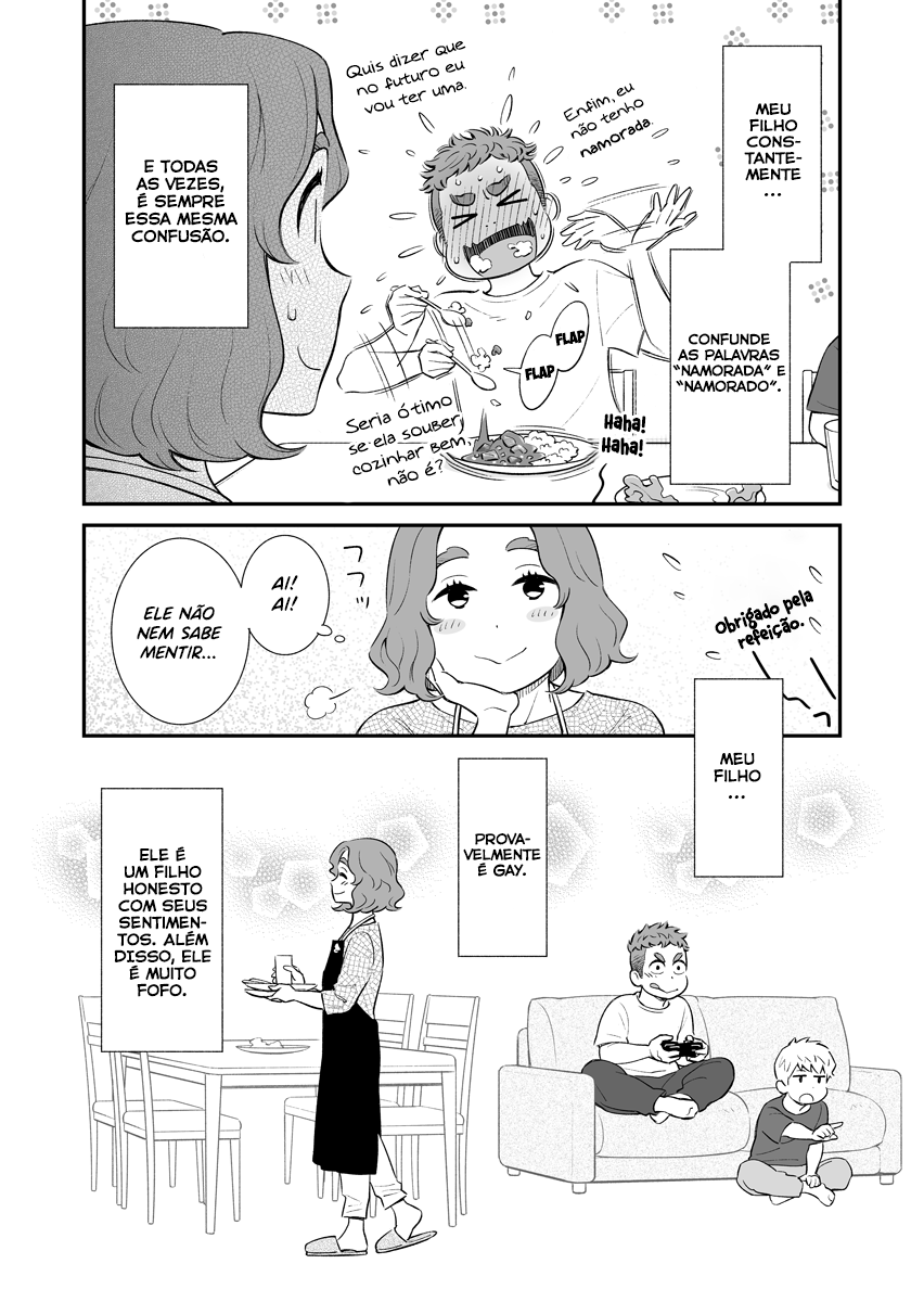 Uchi no Musuko wa Tabun Gay Comida da mamãe 第5页
