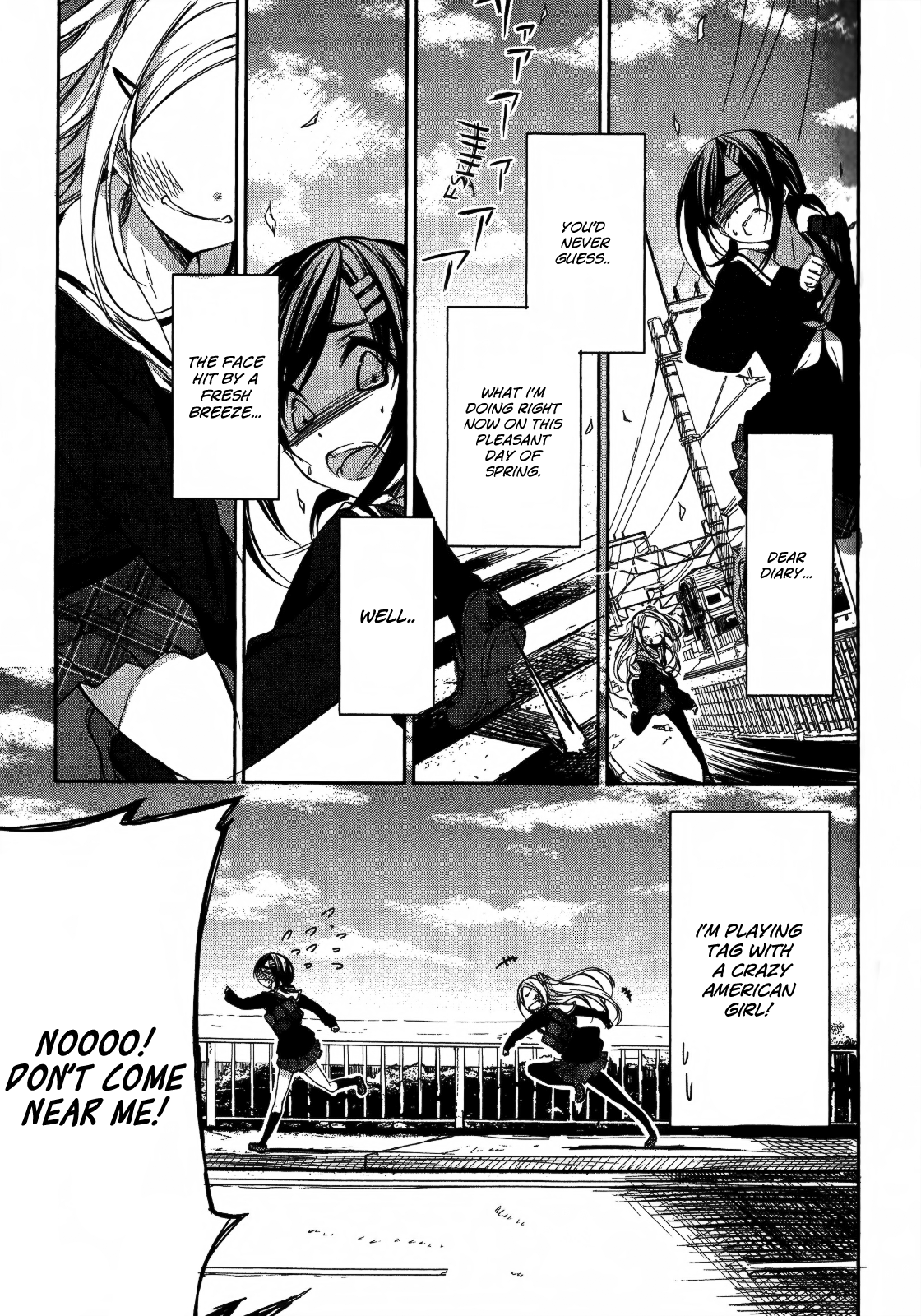 Hanayamata The Cat and Mouse Game 第3页