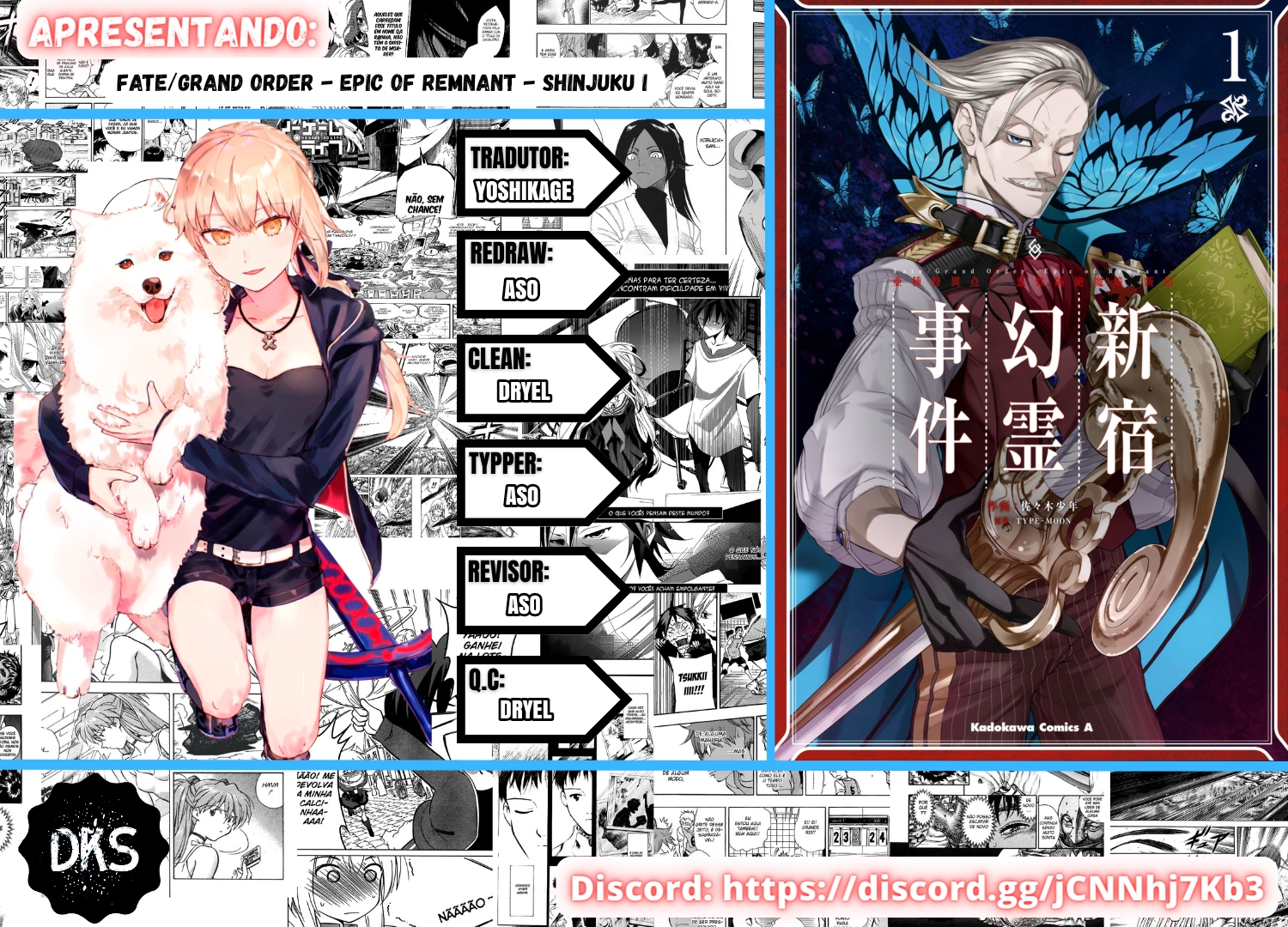 Fate/Grand Order -Epic of Remnant- Pseudo-Singularity I: Quarantined Territory of Malice, Shinjuku - Shinjuku Phantom Incident Vol. 1 Ch. 1 第1页