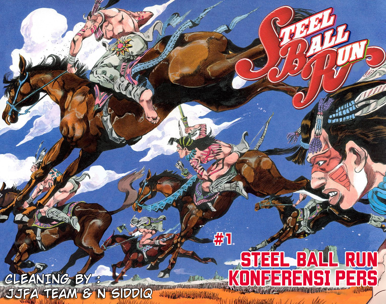 JoJo no Kimyou na Bouken: Steel Ball Run(Official Colored) Konferensi Pers Steel Ball Run 第2页